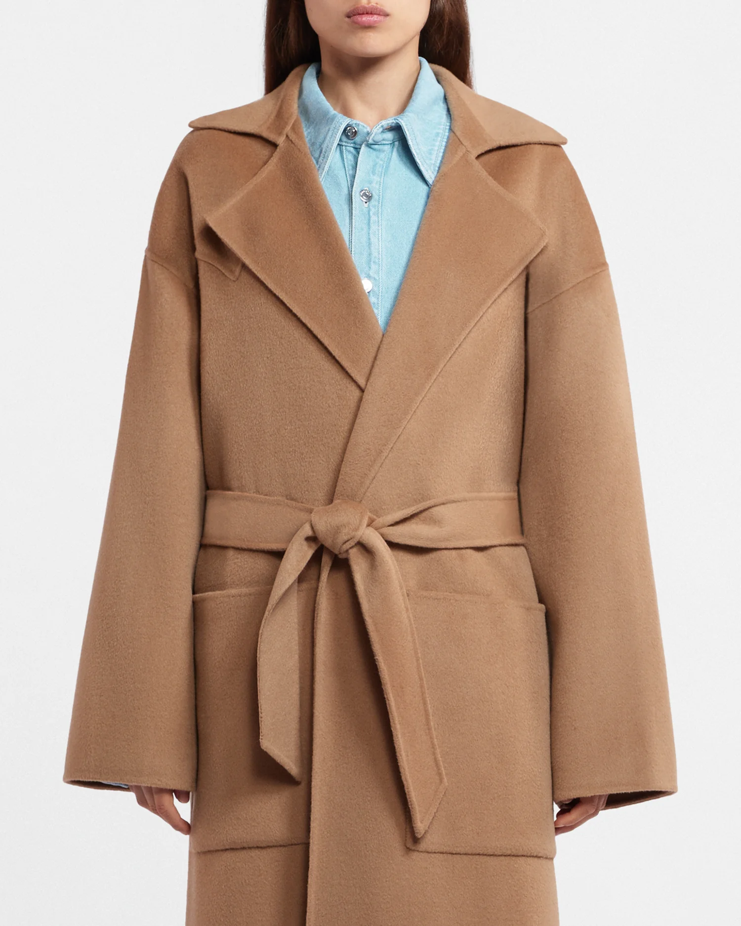 Alamo - Robe coat - Camel - Image 3