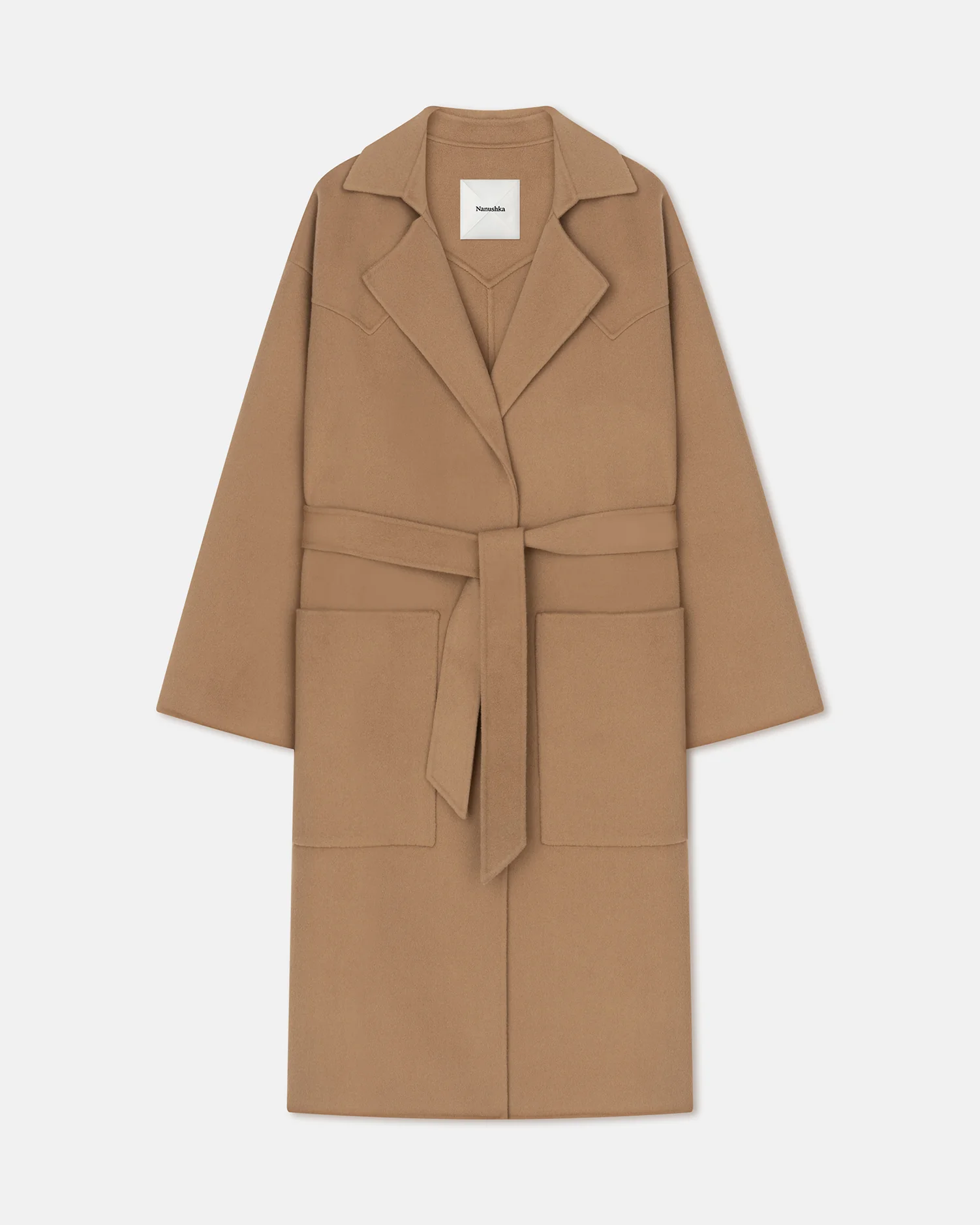 Alamo - Robe coat - Camel - Image 4
