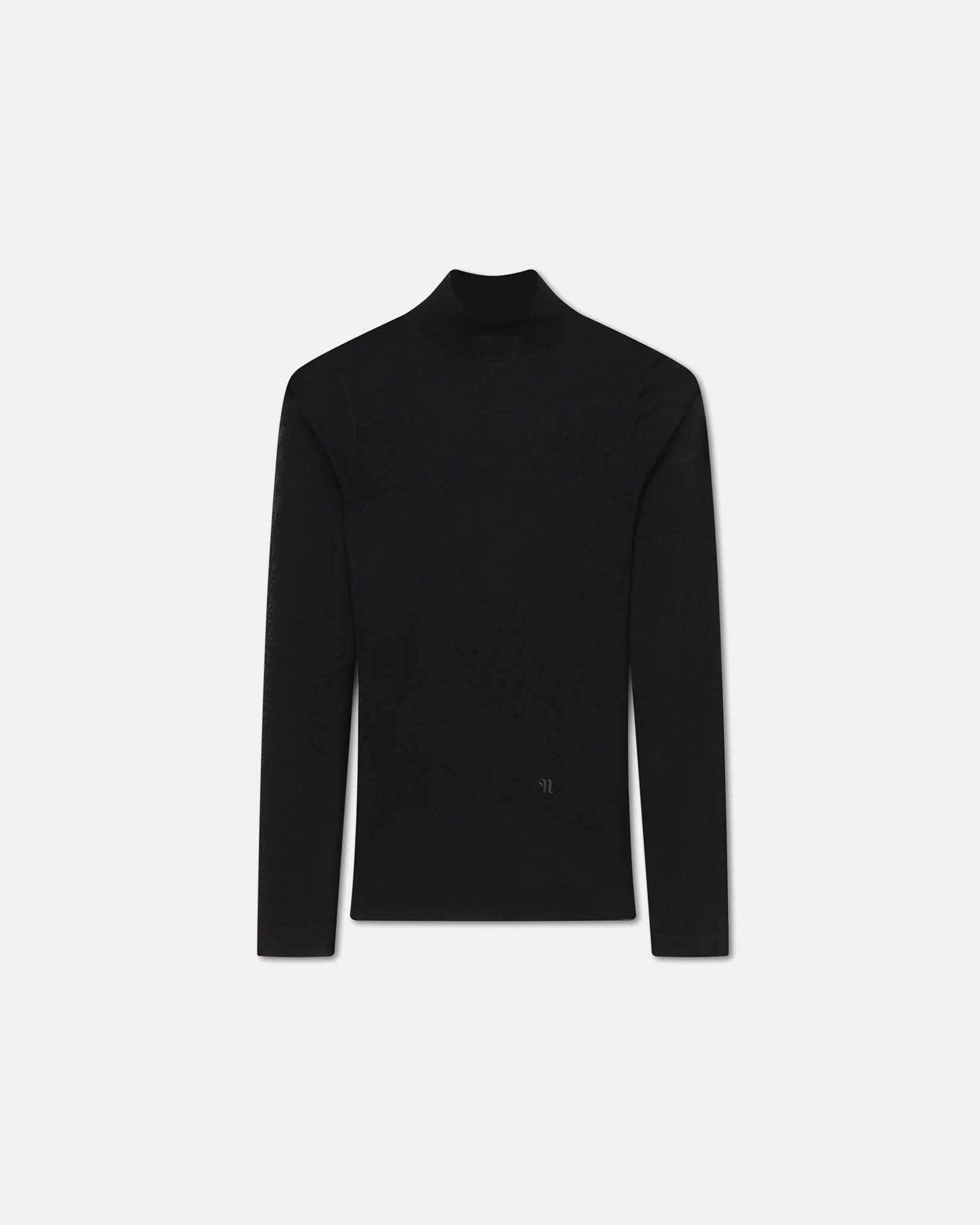 Harri - Merino top - Black - Image 4