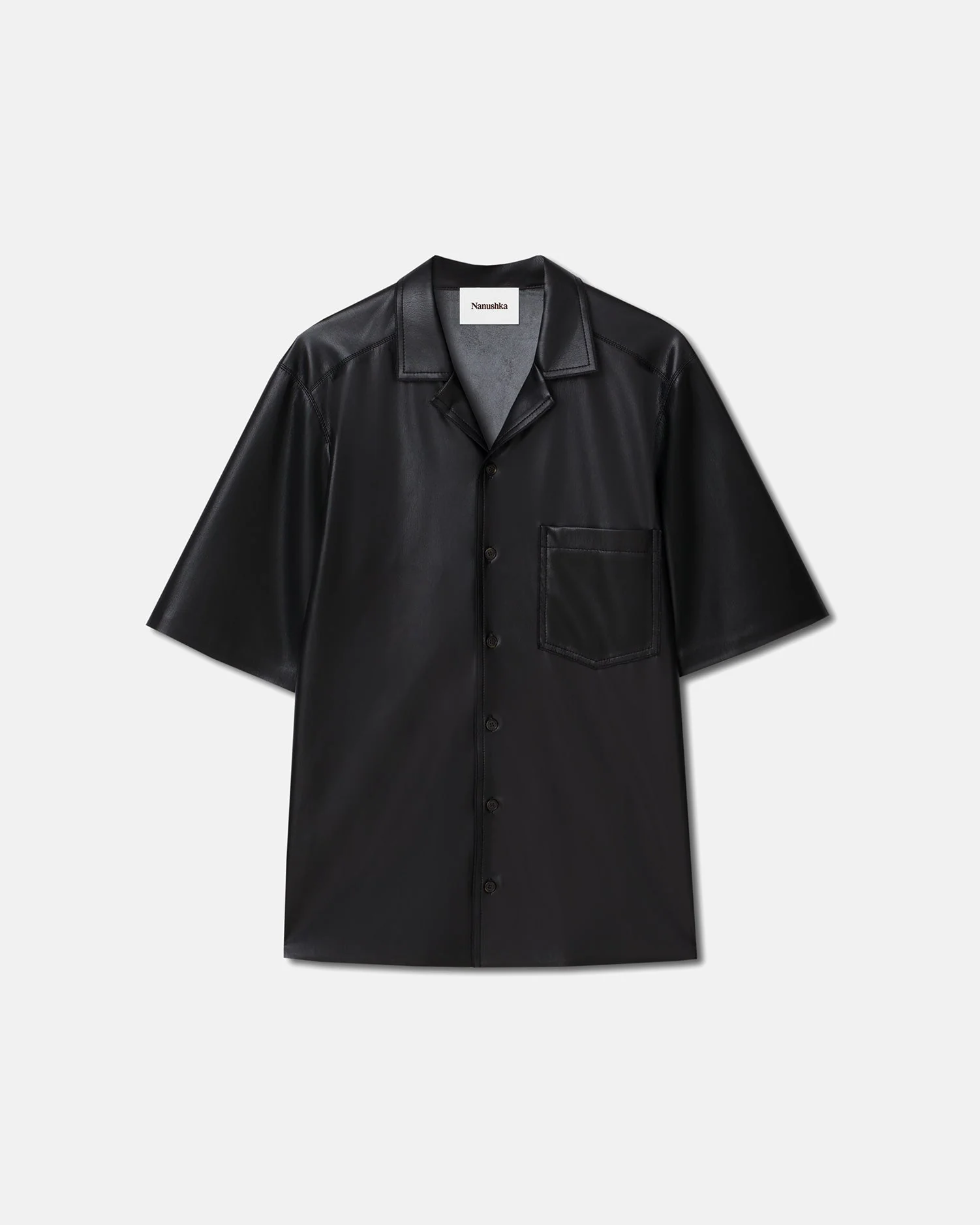 Bodil - Okobor™ shirt - Black - Image 4