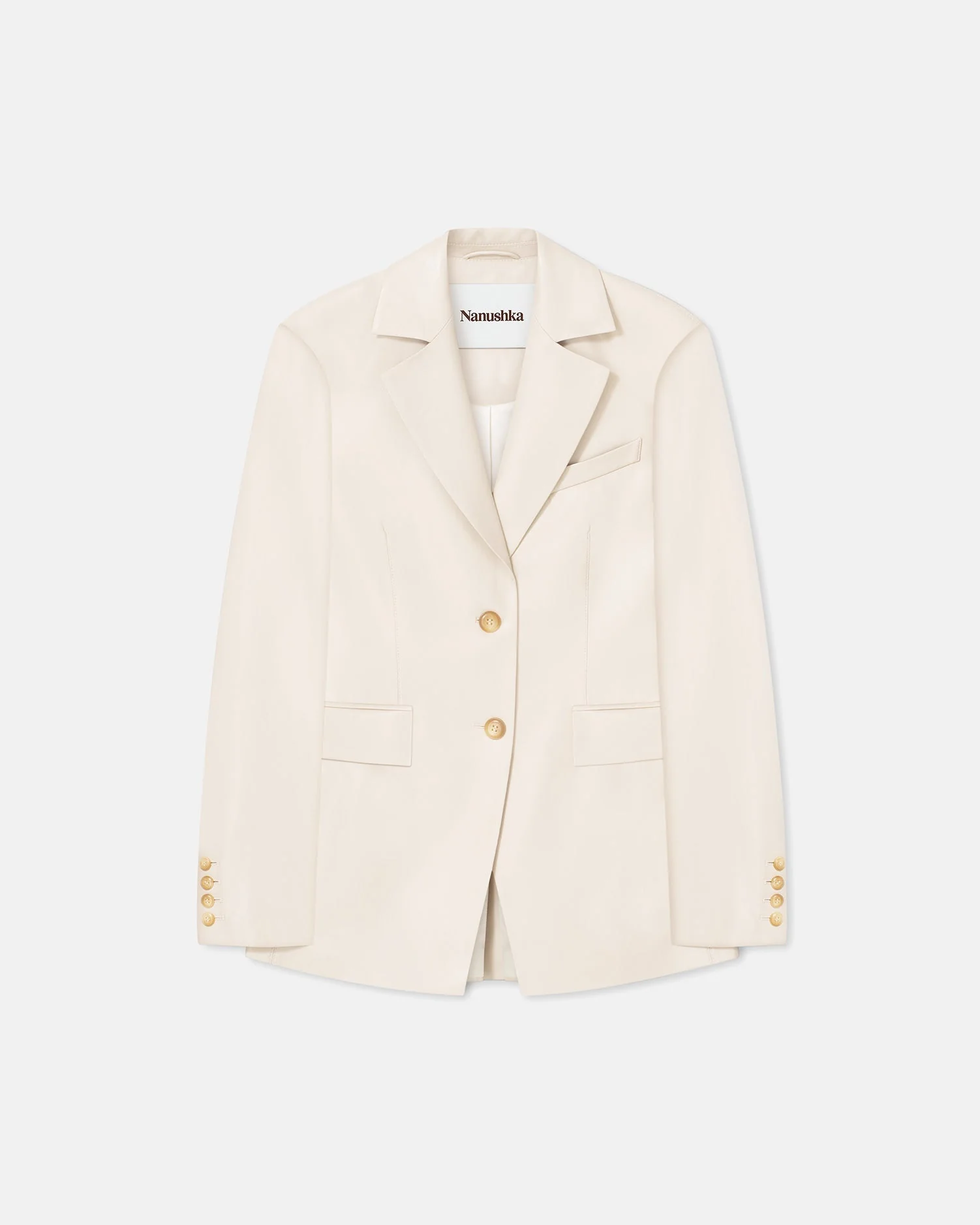 Hathi - Okobor™ blazer - Creme - Image 4