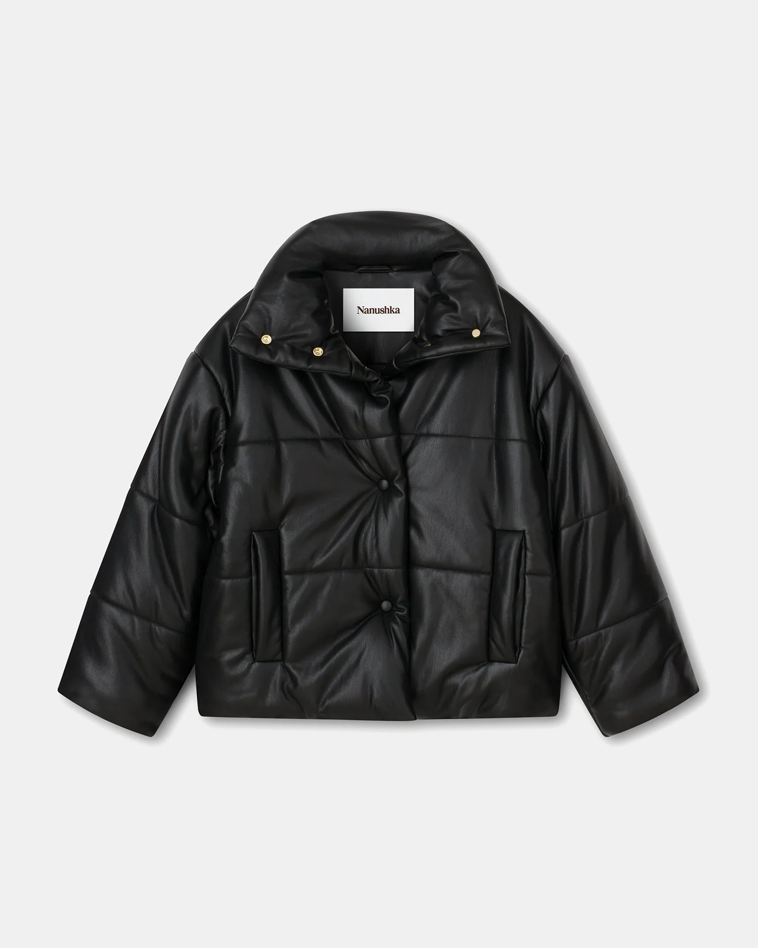 Hide - Okobor™ puffer jacket - Black - Image 4