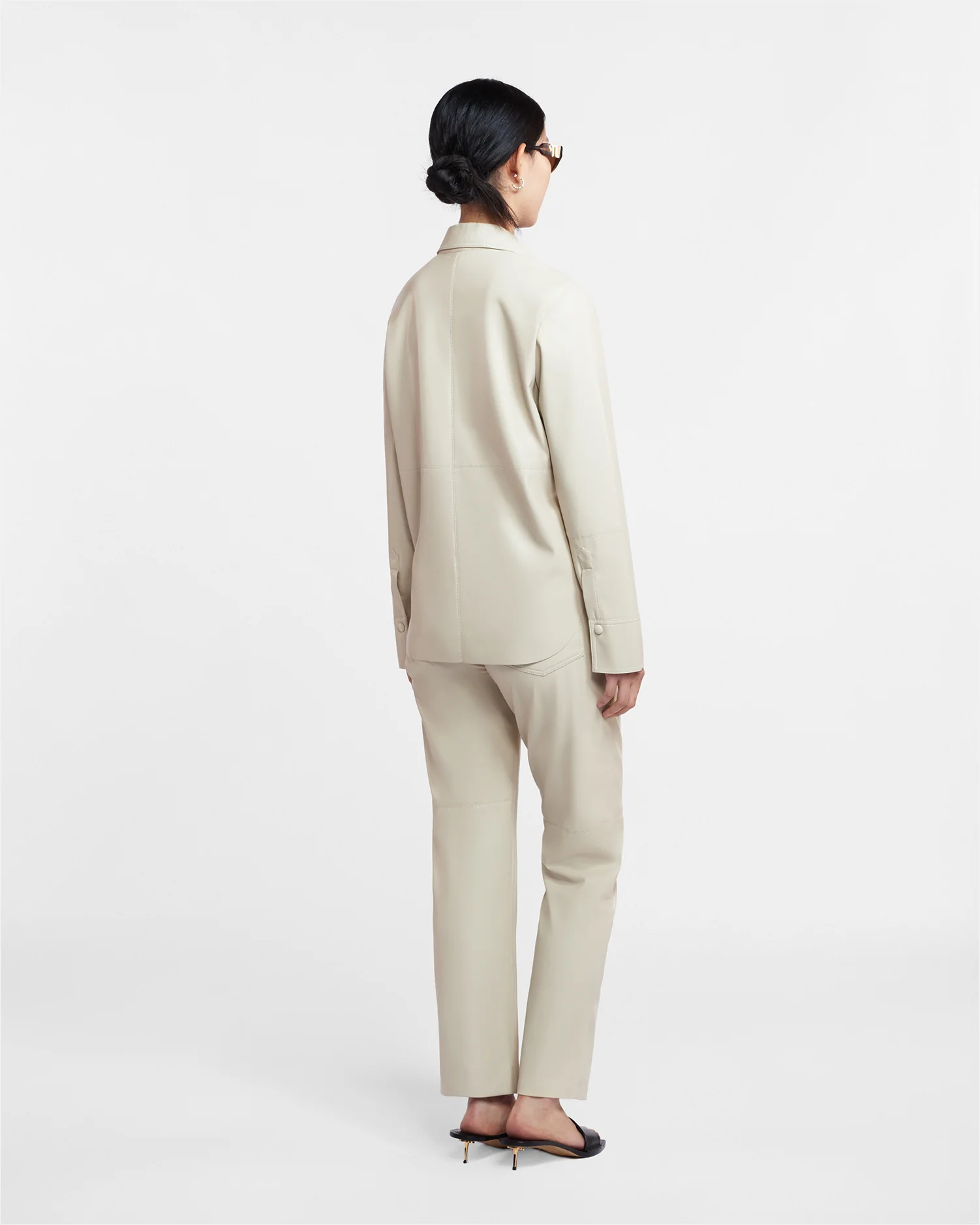 Vinni - Okobor™ pants - Creme - Image 4