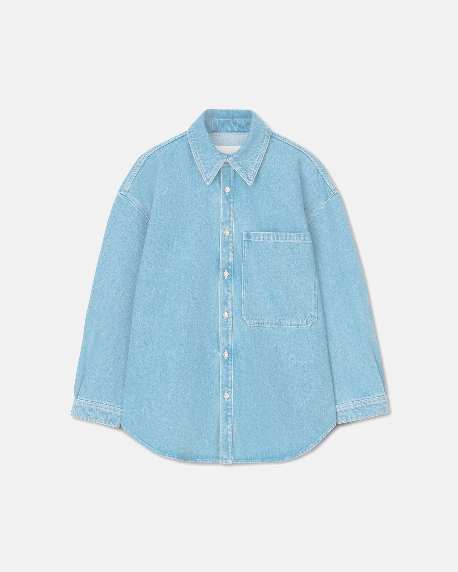 Aarna - Denim shirt - Eco Light Wash - Image 3