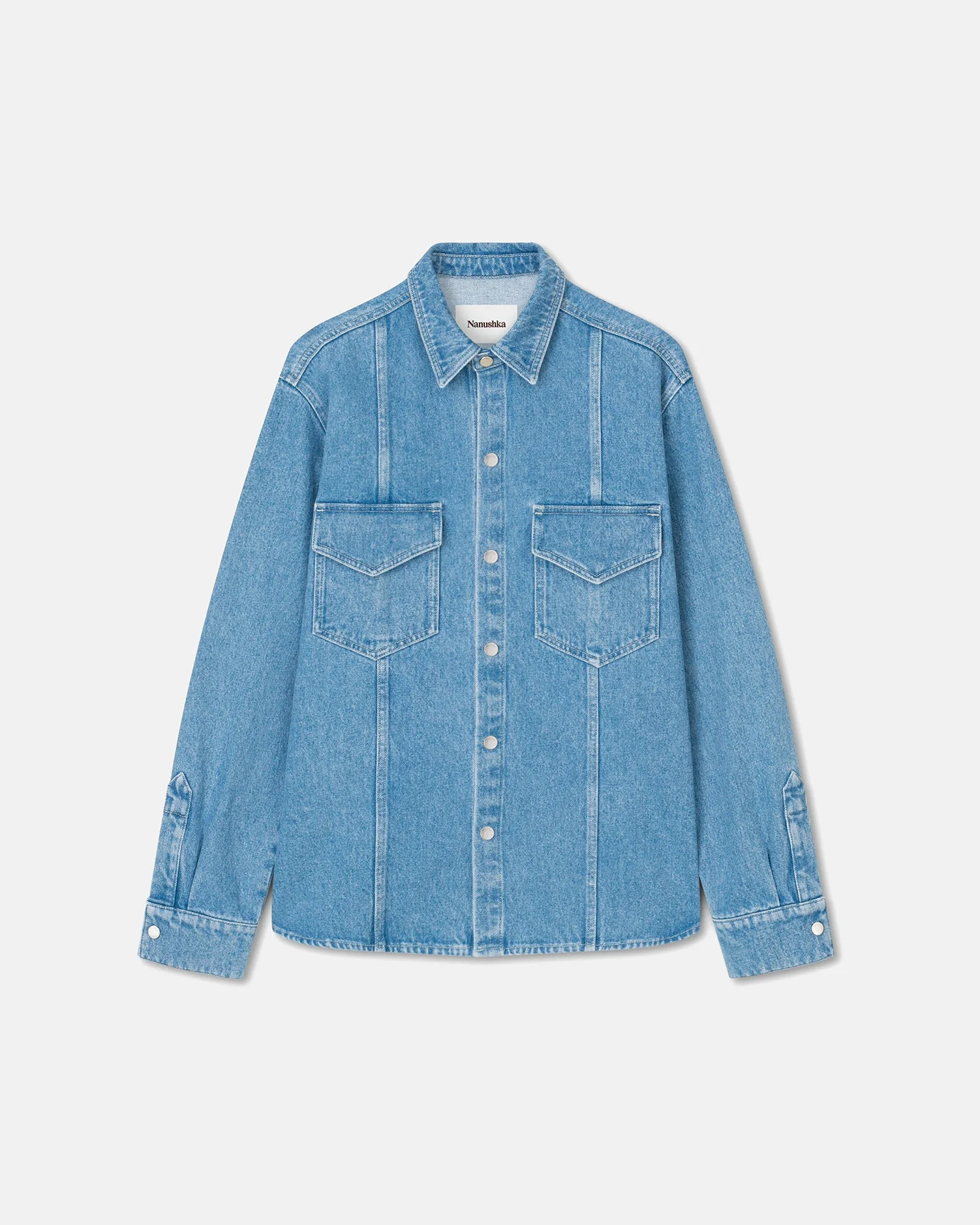 Tristo - Denim overshirt - Eco Light Wash - Image 4