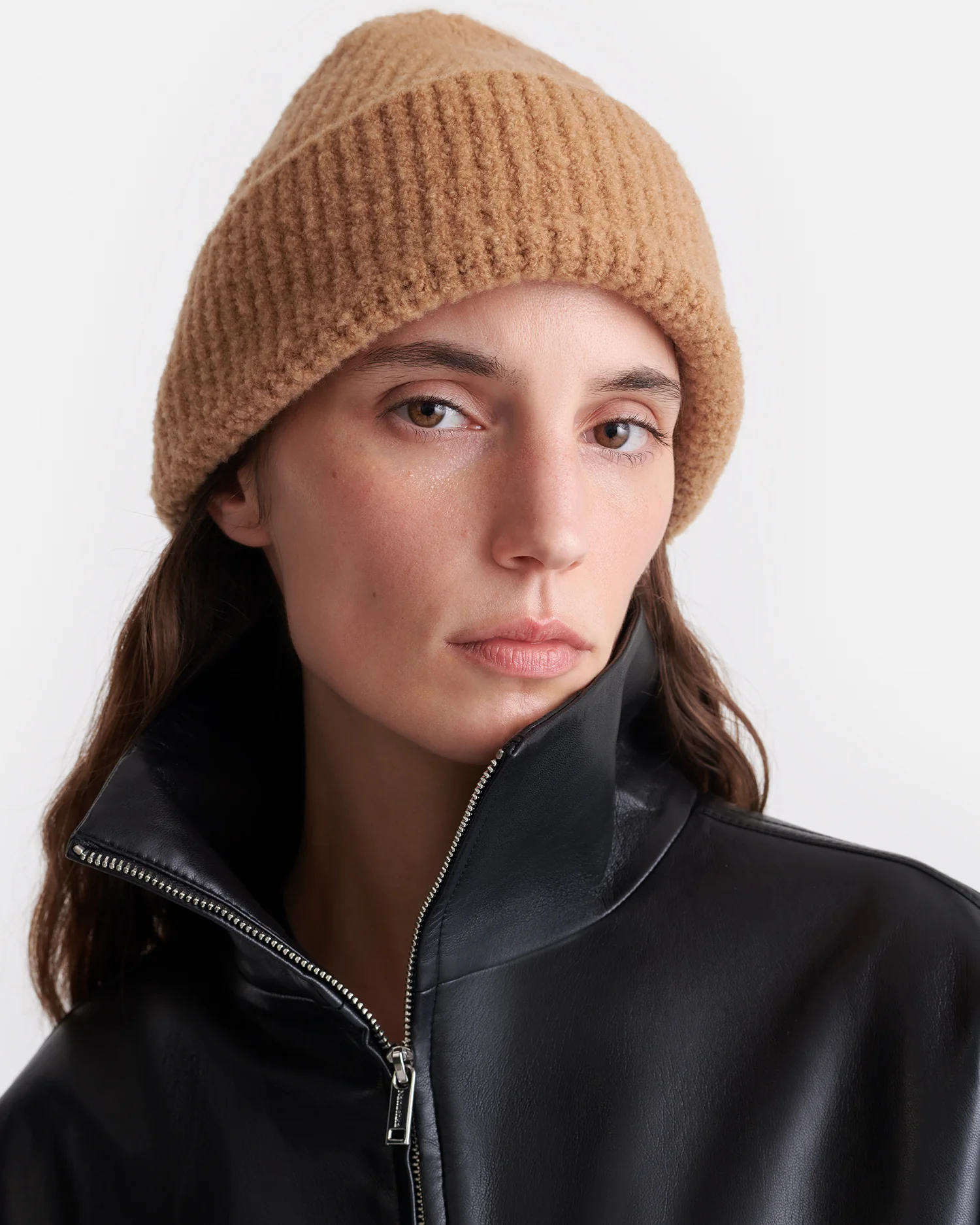 Corey - Beanie hat - Camel - Image 3