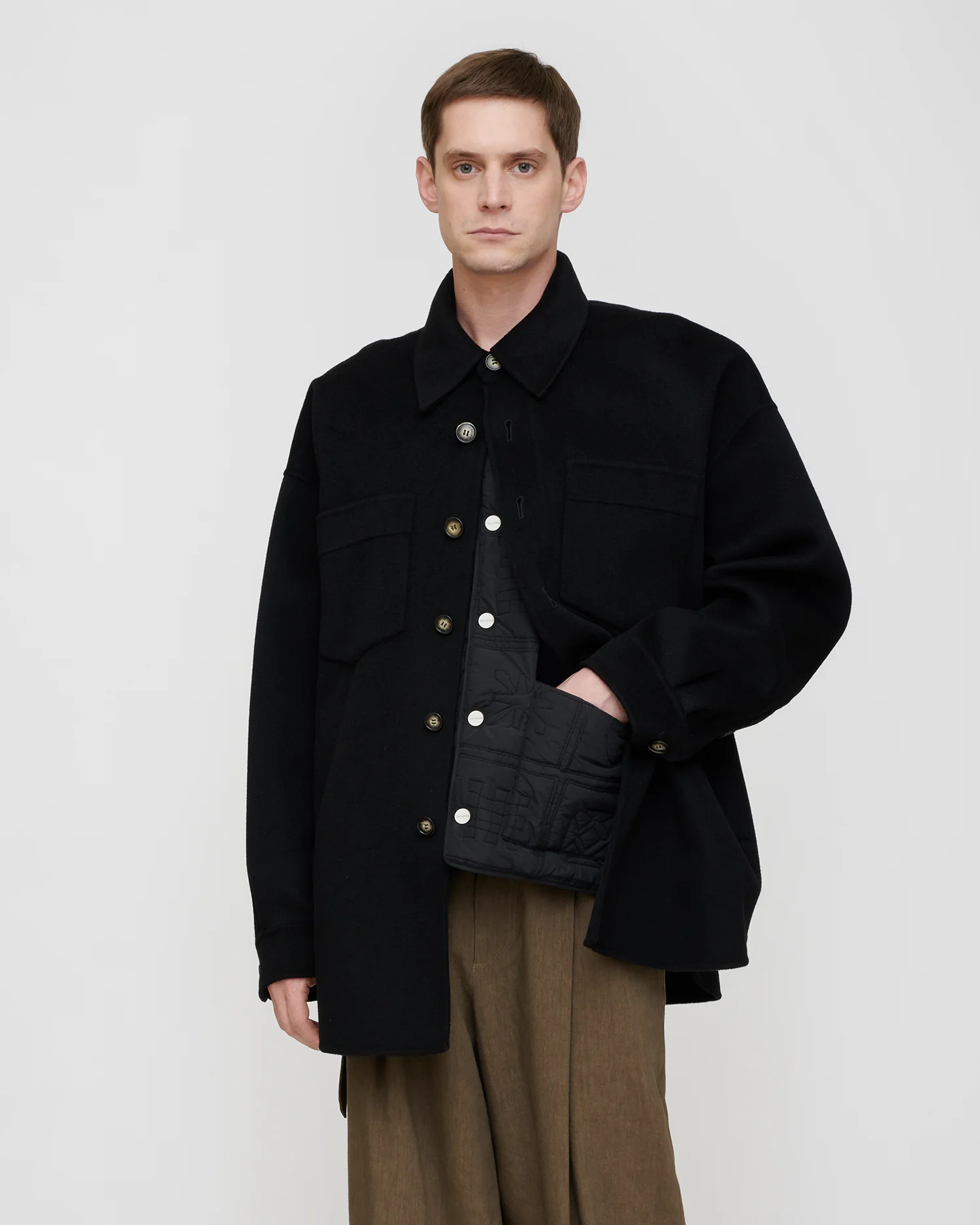 Martin - Overshirt - Black