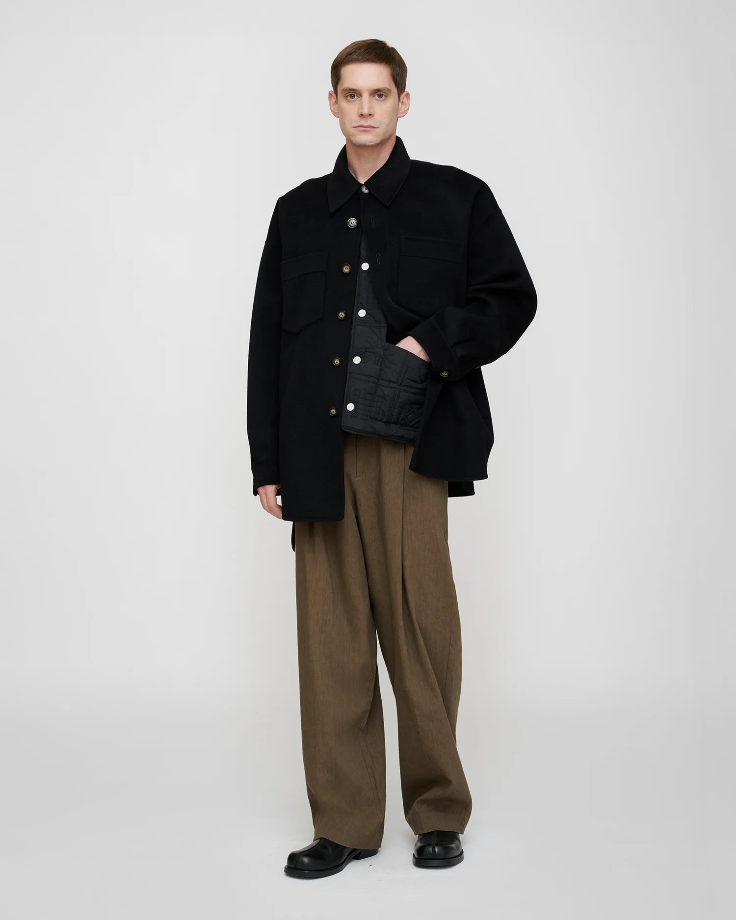 Martin - Overshirt - Black - Image 2
