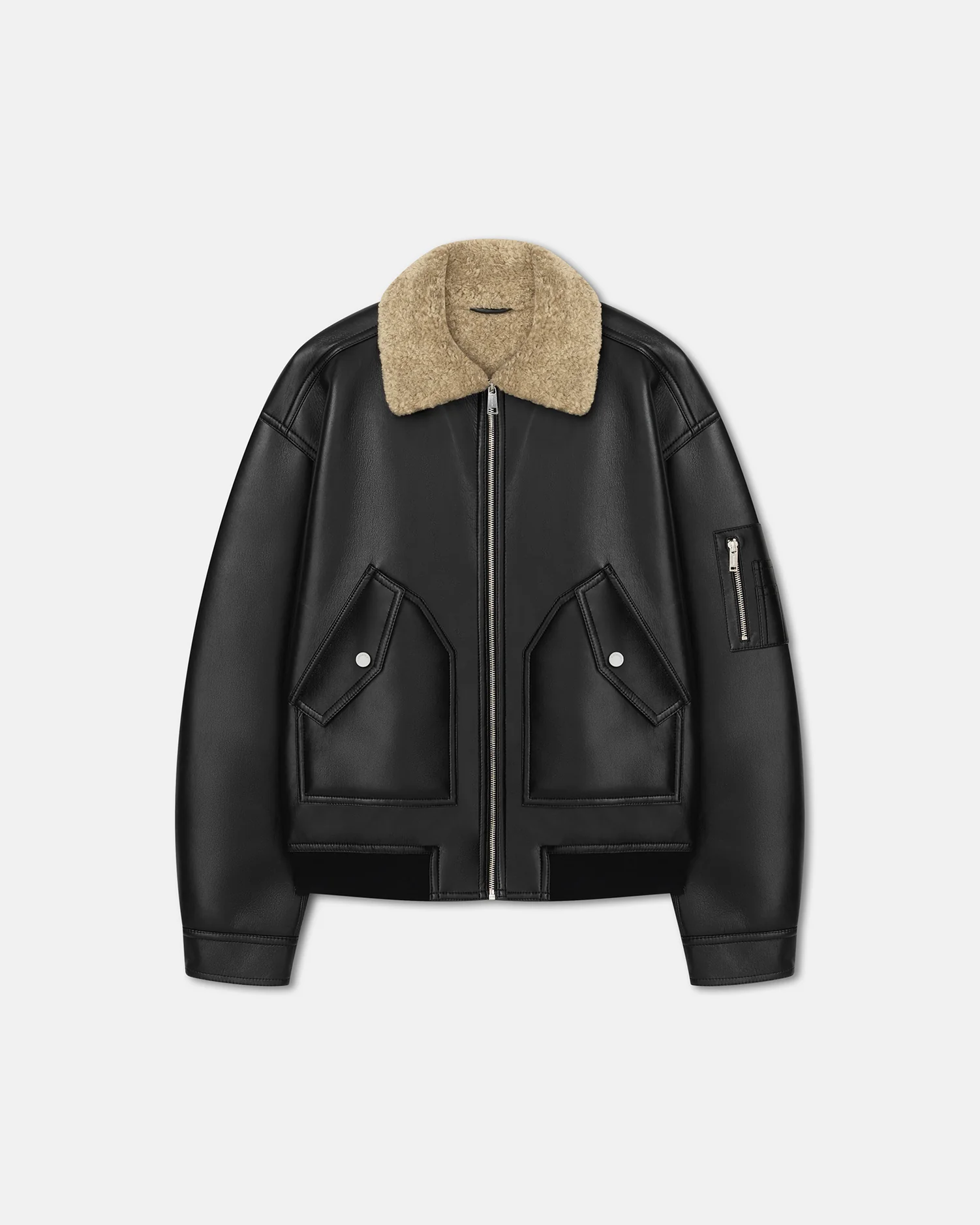 Lude - Flight jacket - Cornstalk/Black - Image 5