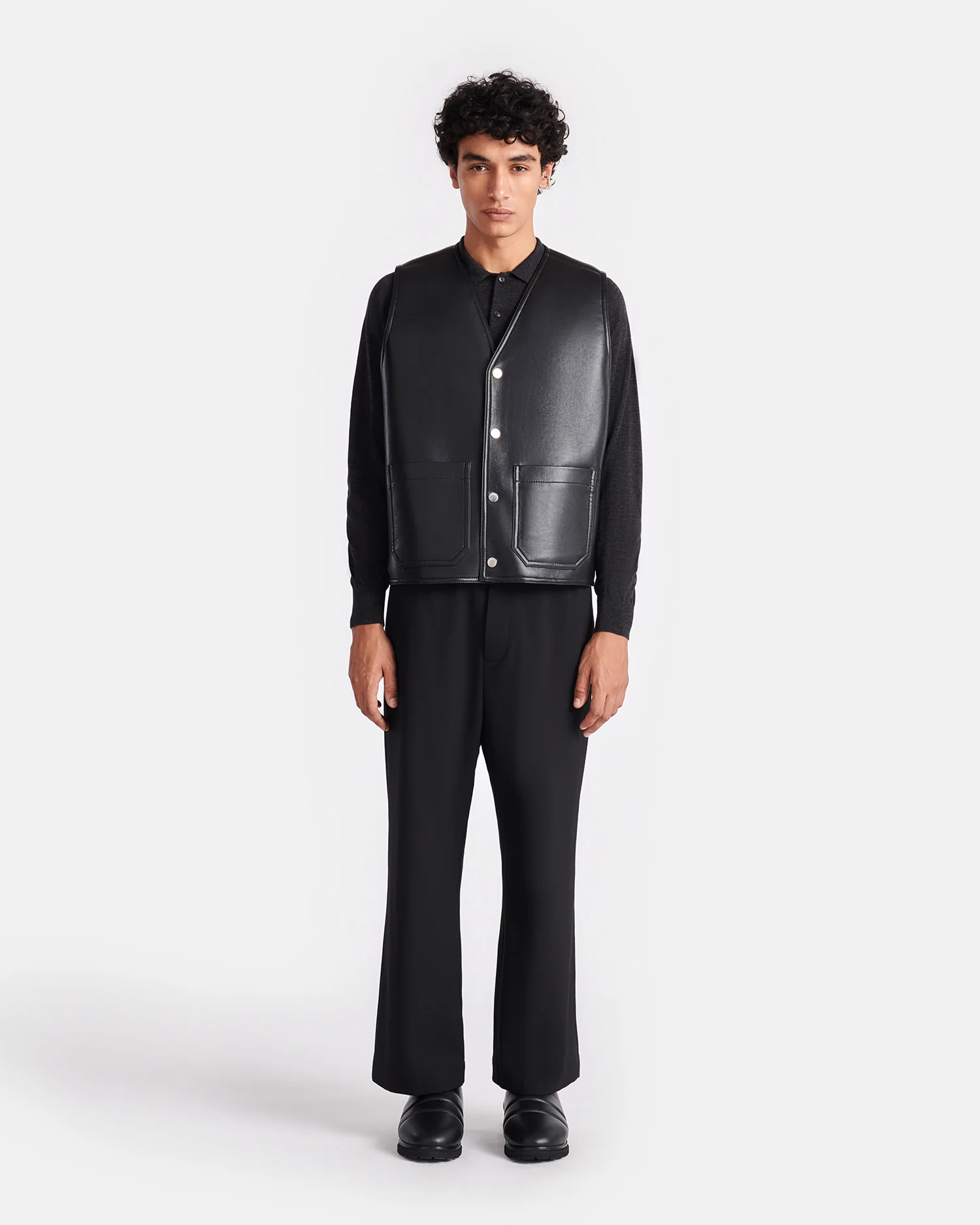 Leevi - Reversible vest - Cornstalk/Black - Image 4