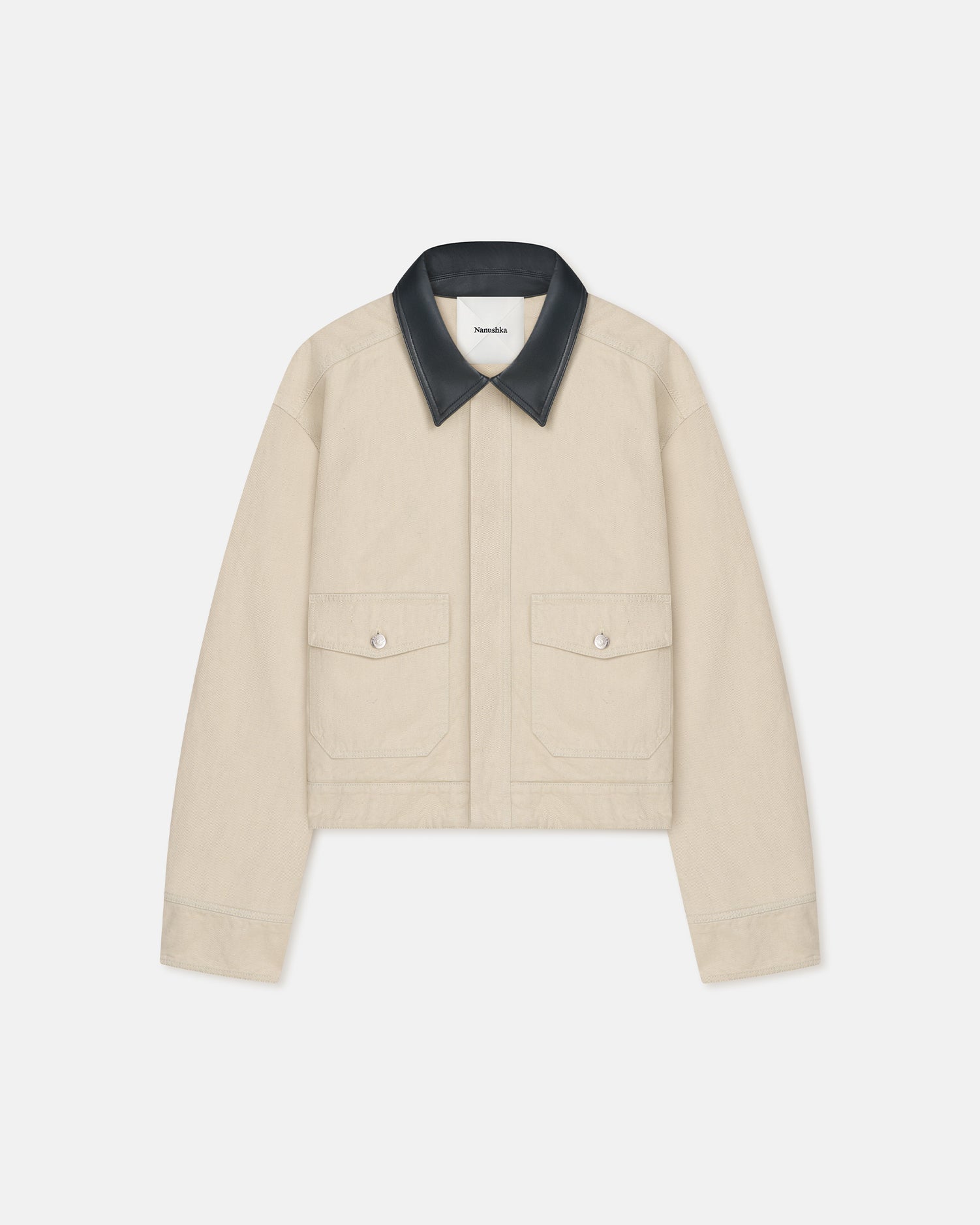 Nowell - Denim jacket - Beige/Black - Image 4