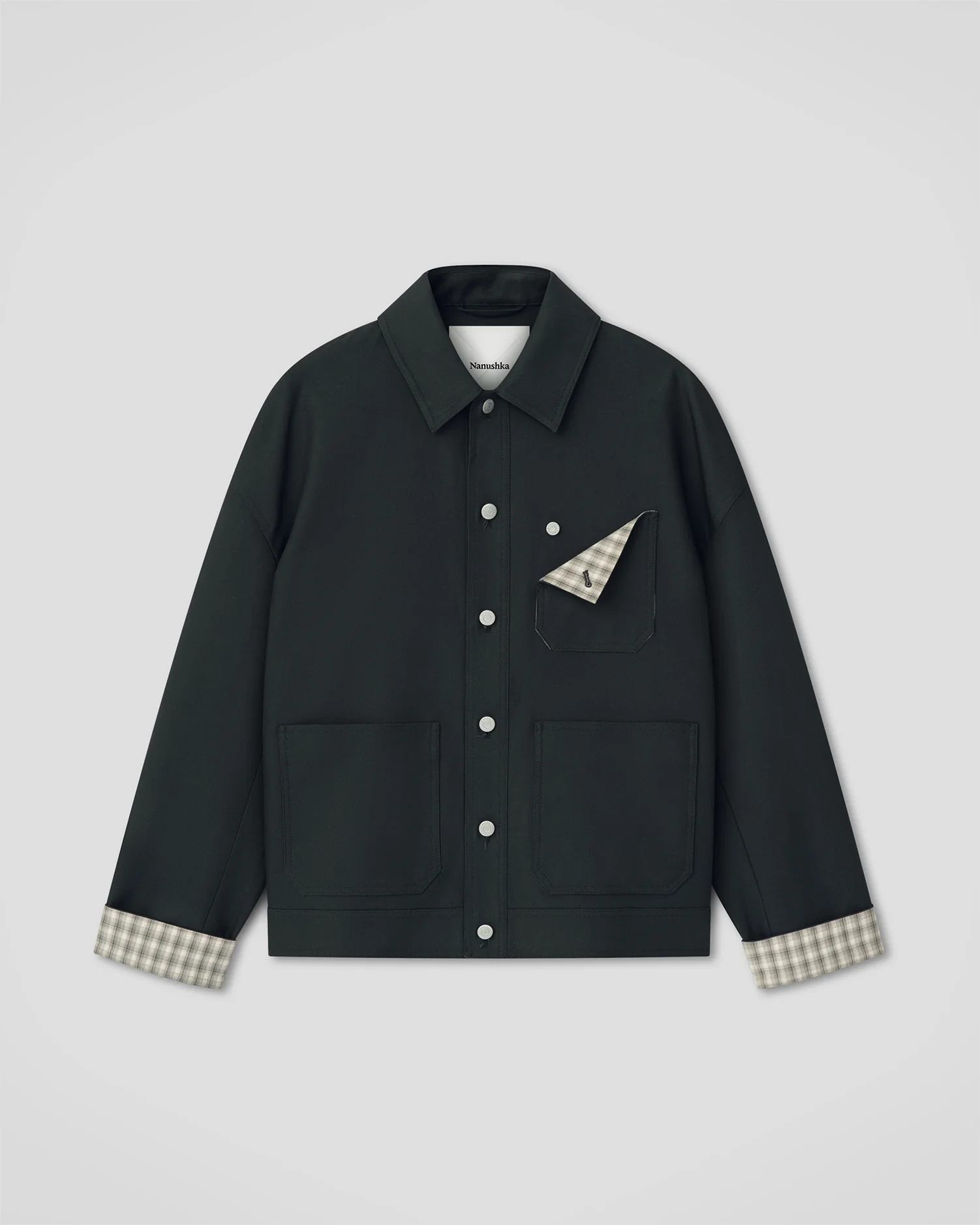 Delrico - Structured jacket - Anthracite - Image 4
