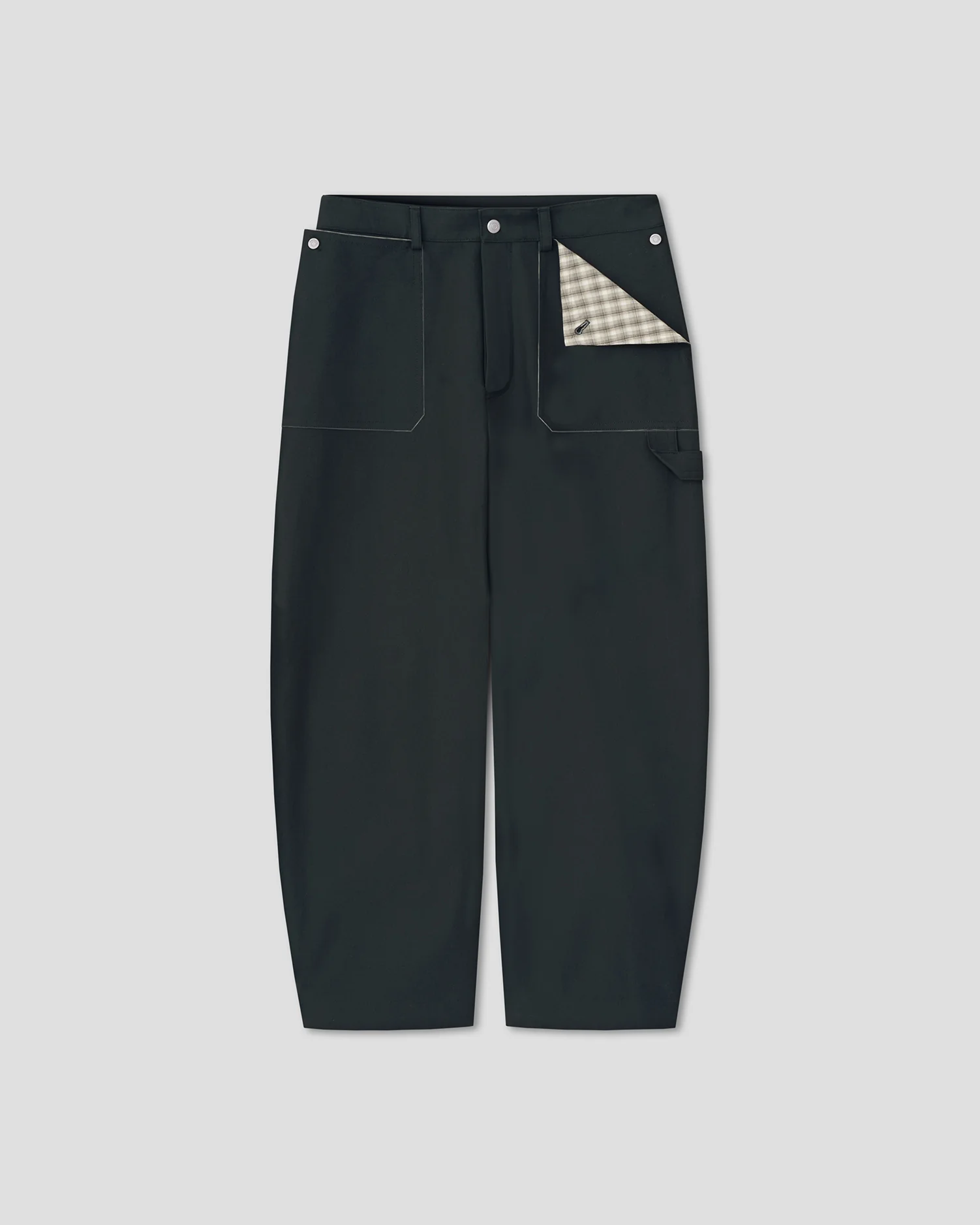 Estevon - Structured trousers - Anthracite - Image 5