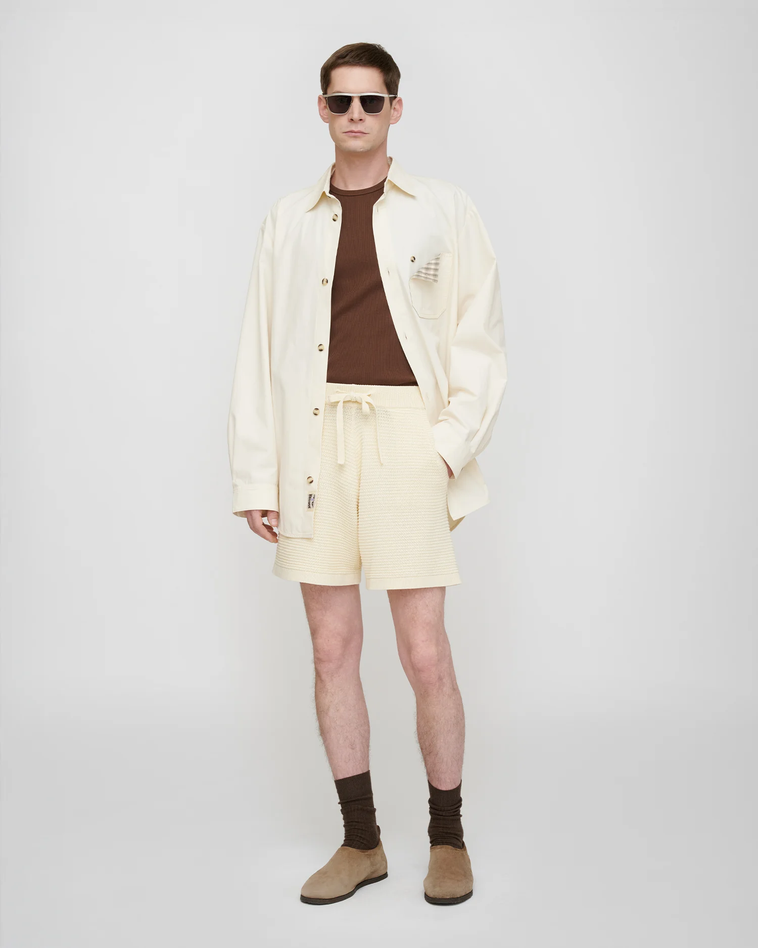 Fico - Shorts - Creme - Image 3