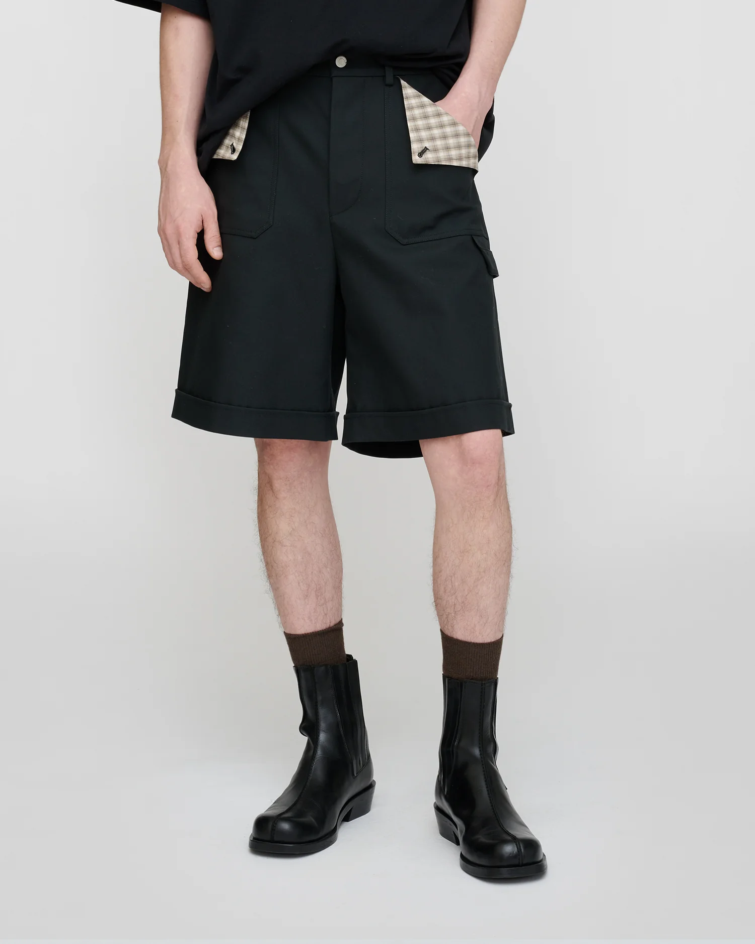 Beltran - Bermuda shorts - Anthracite