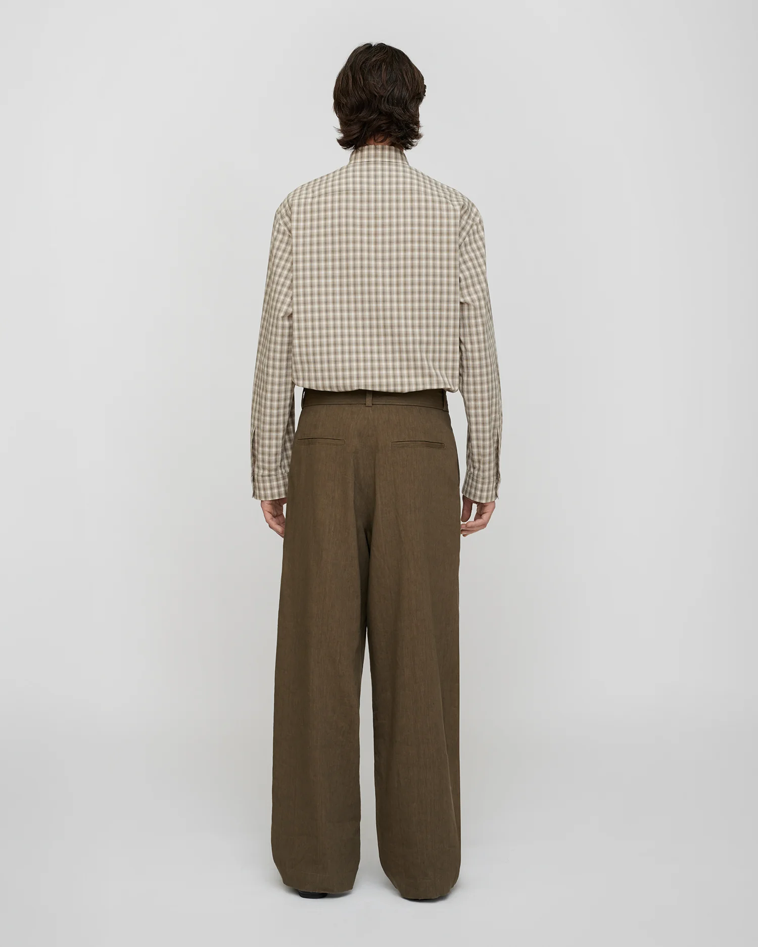 Saturnio - Shirt - Creme/Grey - Image 2