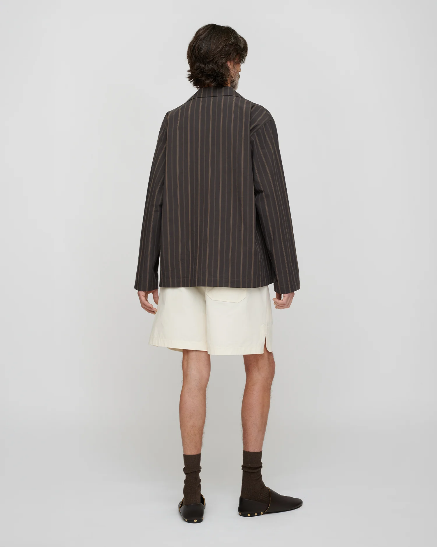 Jelmer - Shirt - Washed Black/Black - Image 2