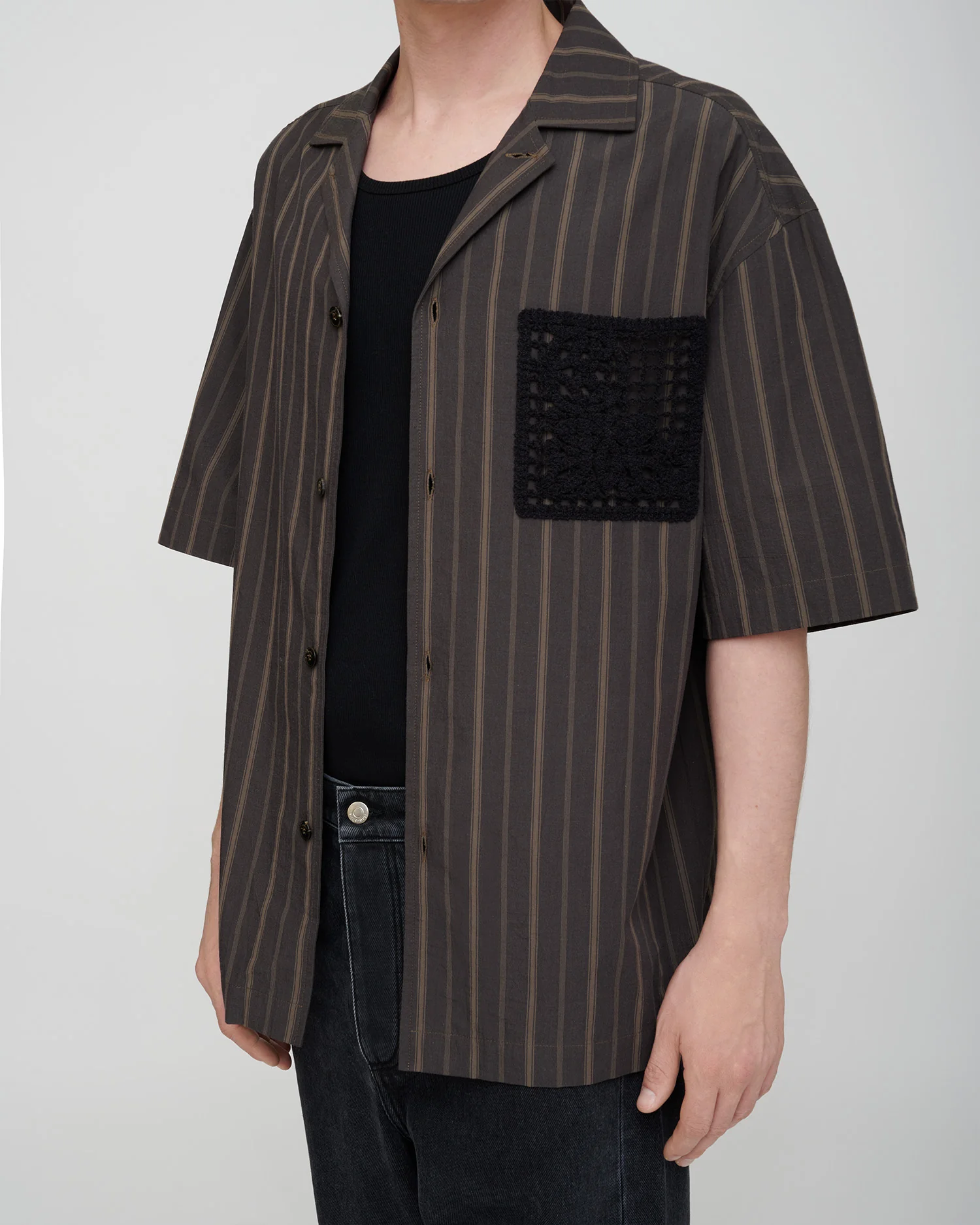 Maxton - Shirt - Washed Black/Black - Image 4