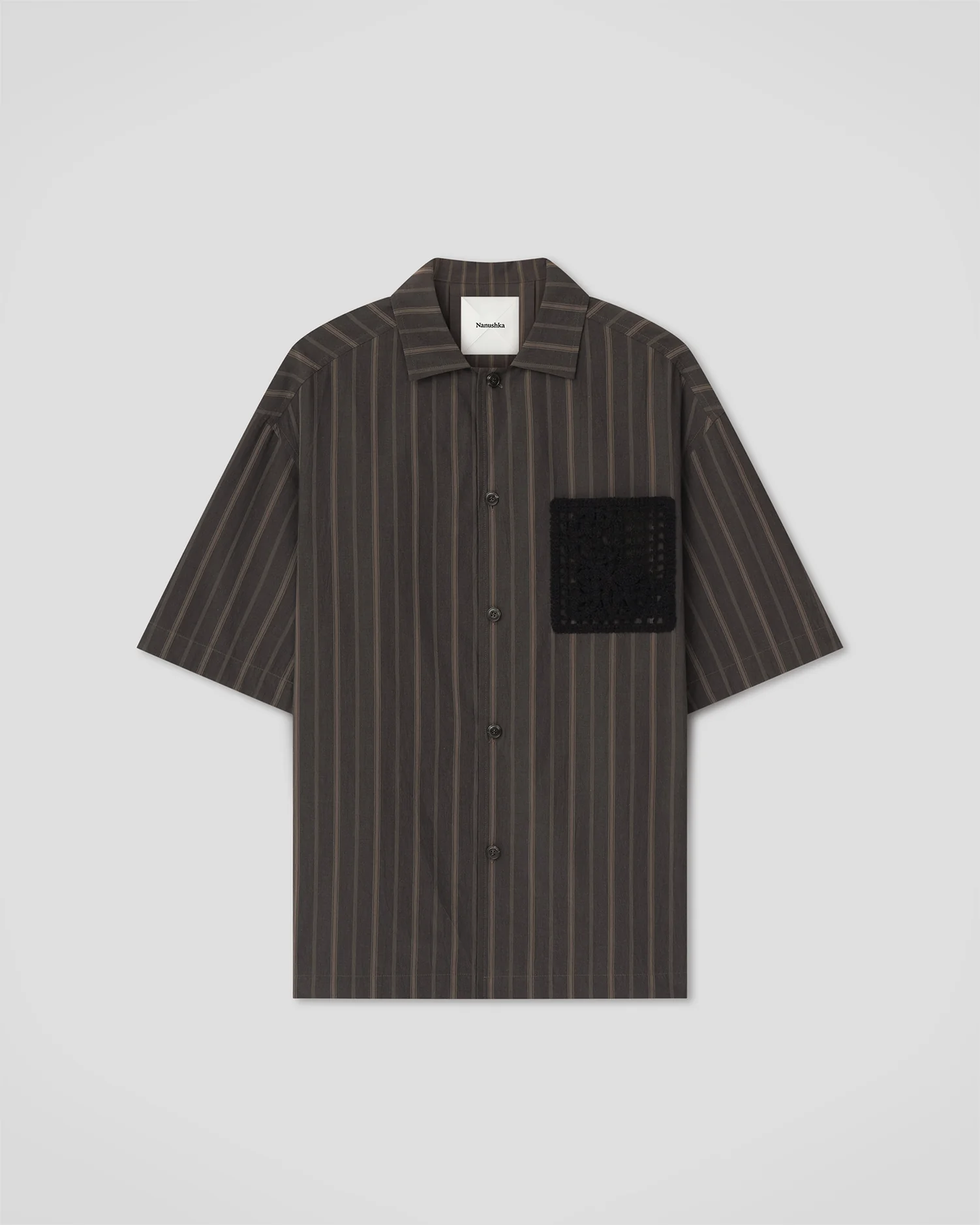 Maxton - Shirt - Washed Black/Black - Image 5