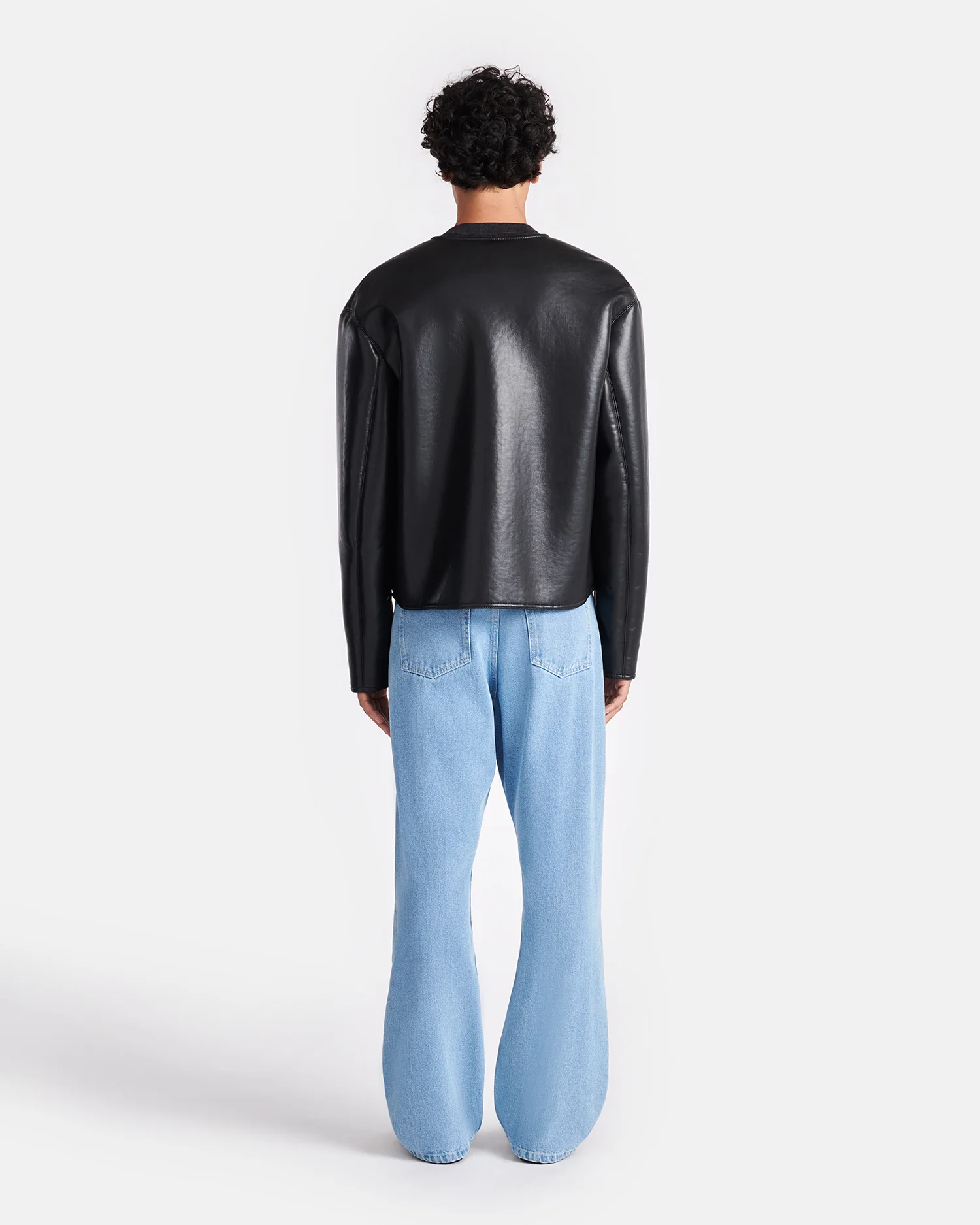 Vico - Shearling jacket - Black Brown - Image 4