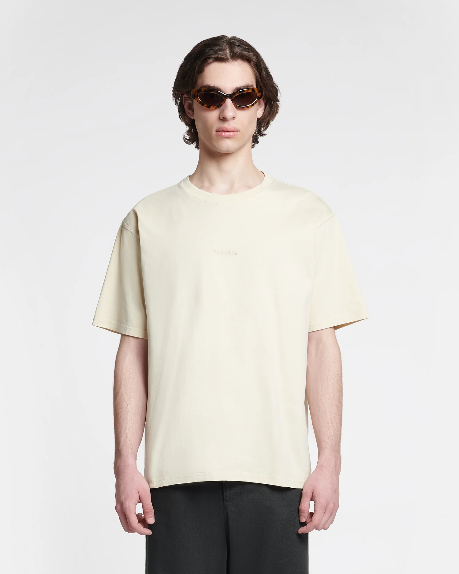 Reece - Embroidered T-shirt - Shell - Image 4