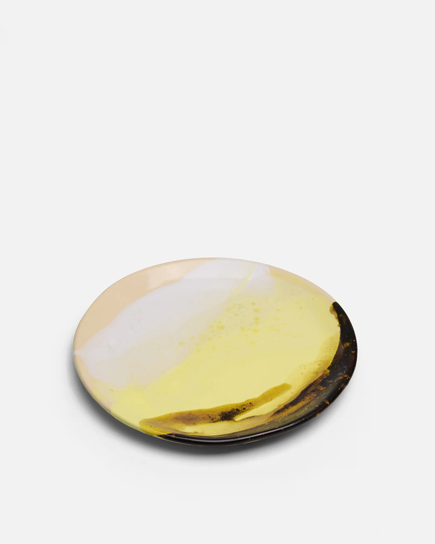Dessert Plate - Clay dessert plate - Multicolor - Image 3
