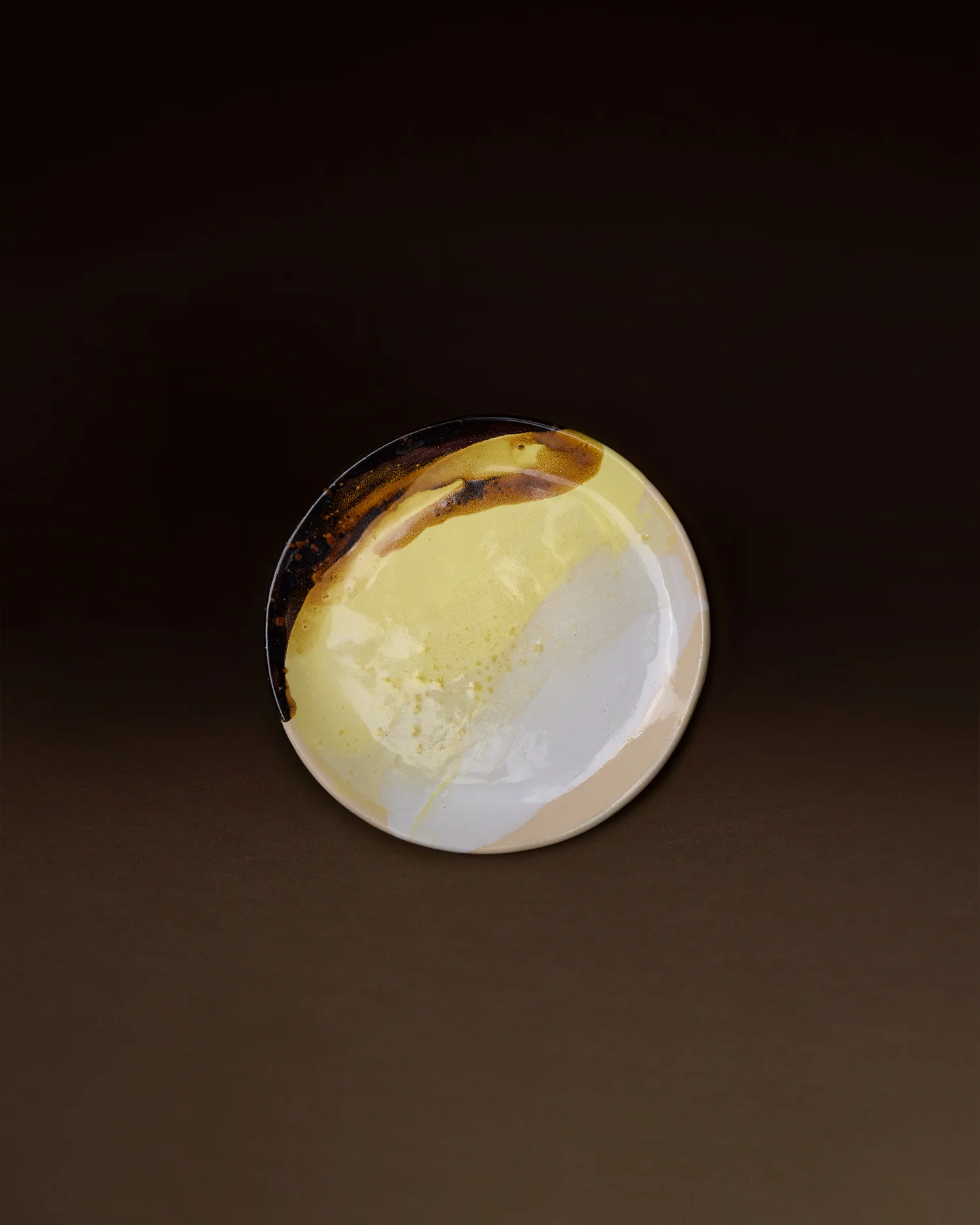 Dessert Plate - Clay dessert plate - Multicolor - Image 5