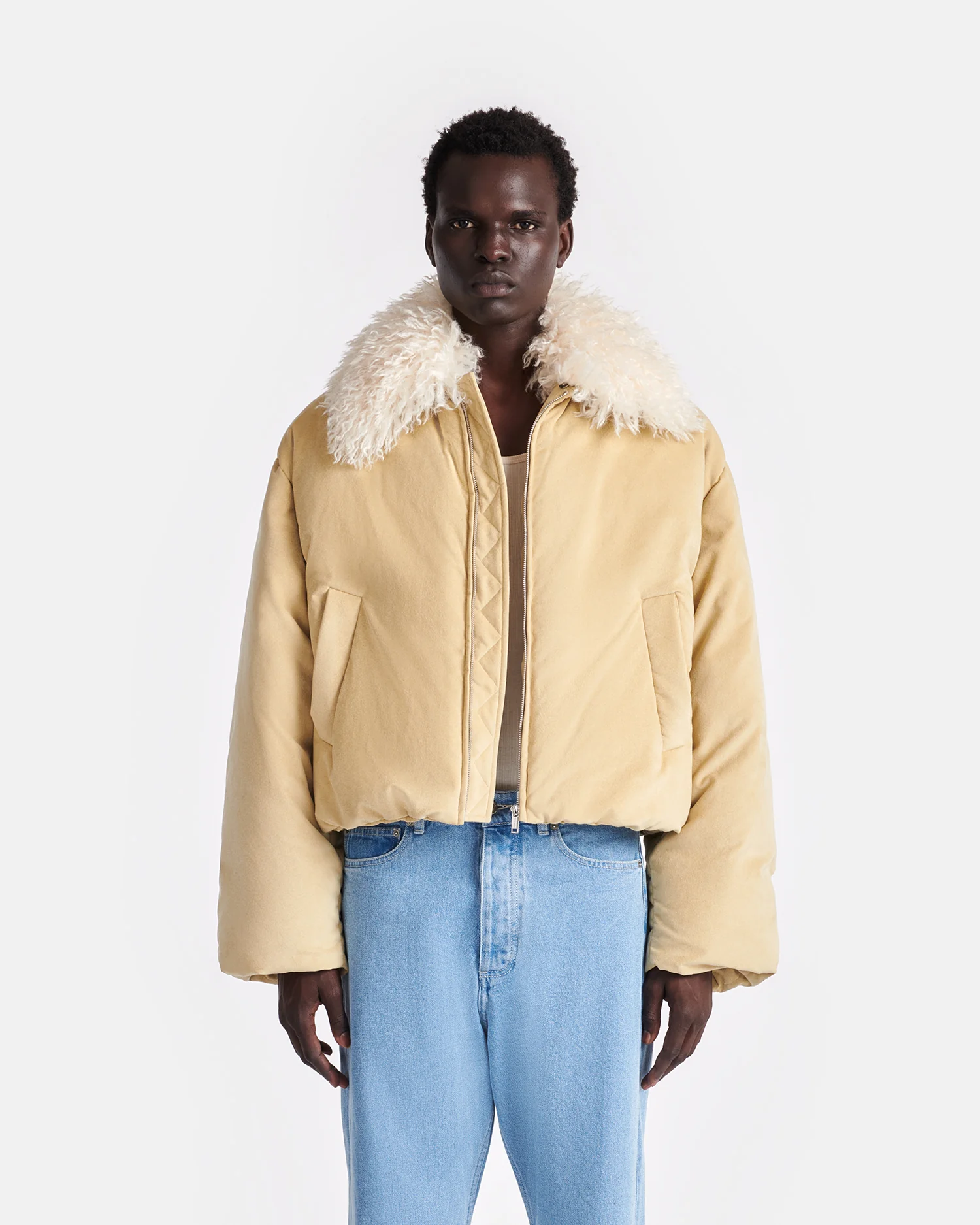Zacharie - Jacket - Beige/Creme - Image 3