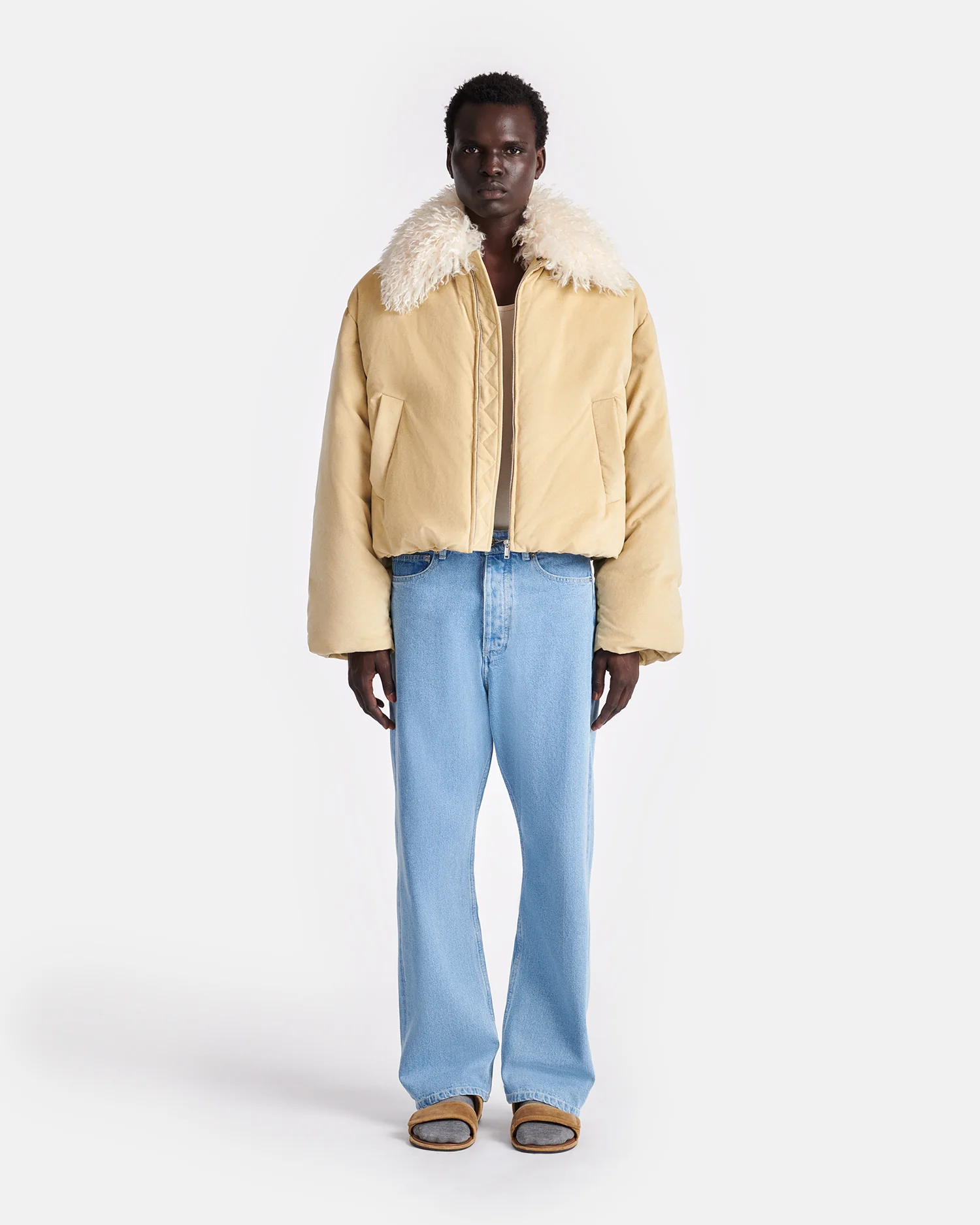 Zacharie - Jacket - Beige/Creme - Image 7