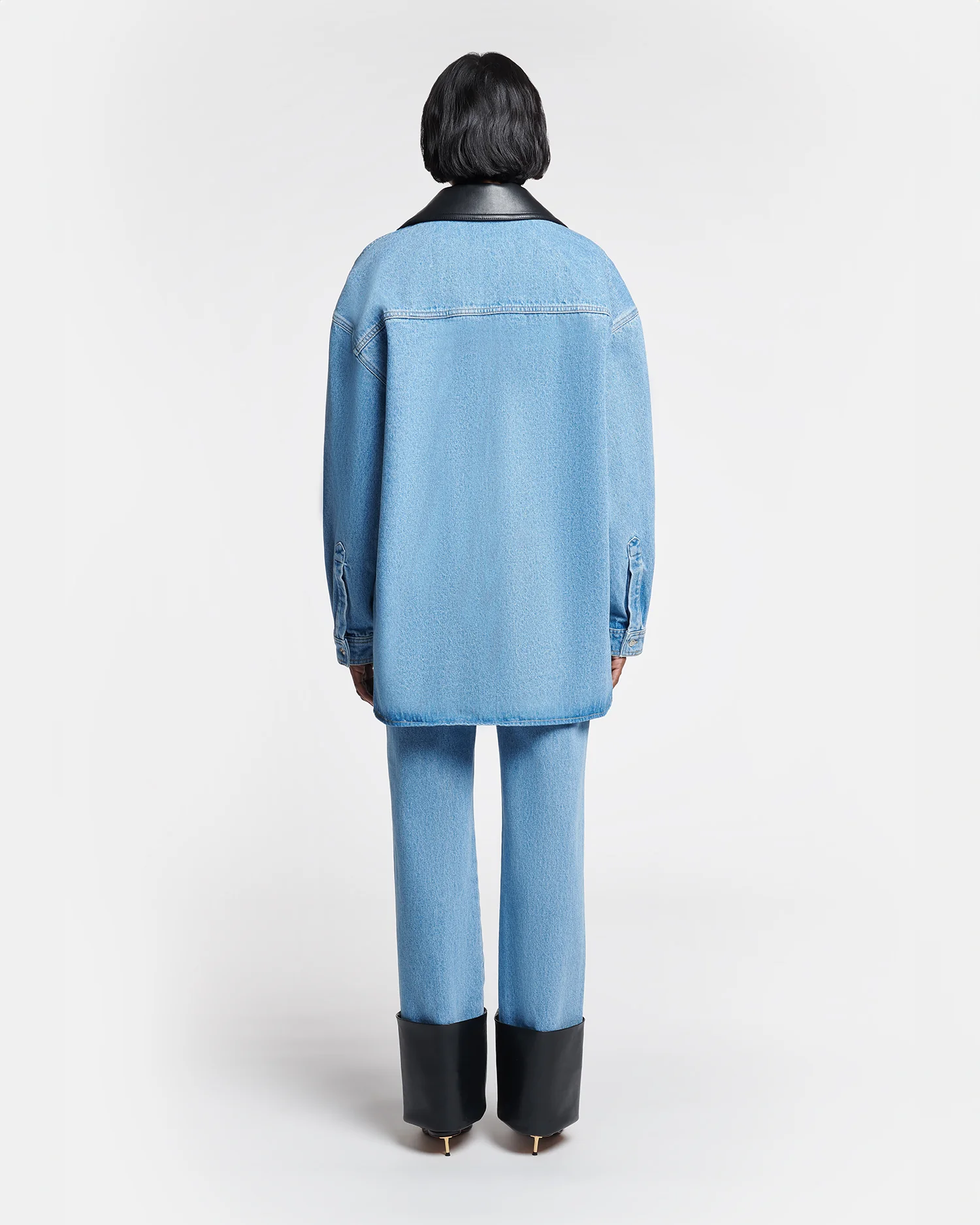 Beaux - Denim shirt - Mid Blue - Image 4