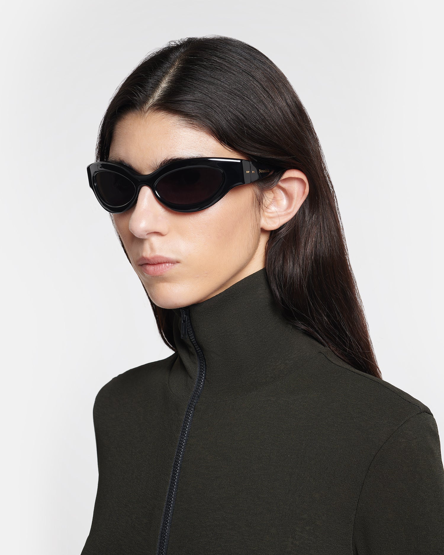 Trysta - Bioplastic sunglasses - Black - Image 5