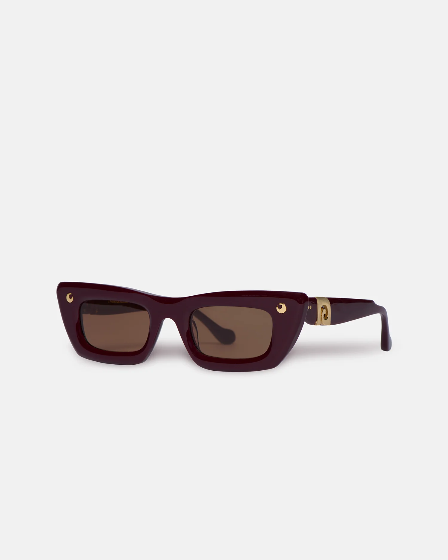 Londyn - Bioplastic sunglasses - Burgundy - Image 2