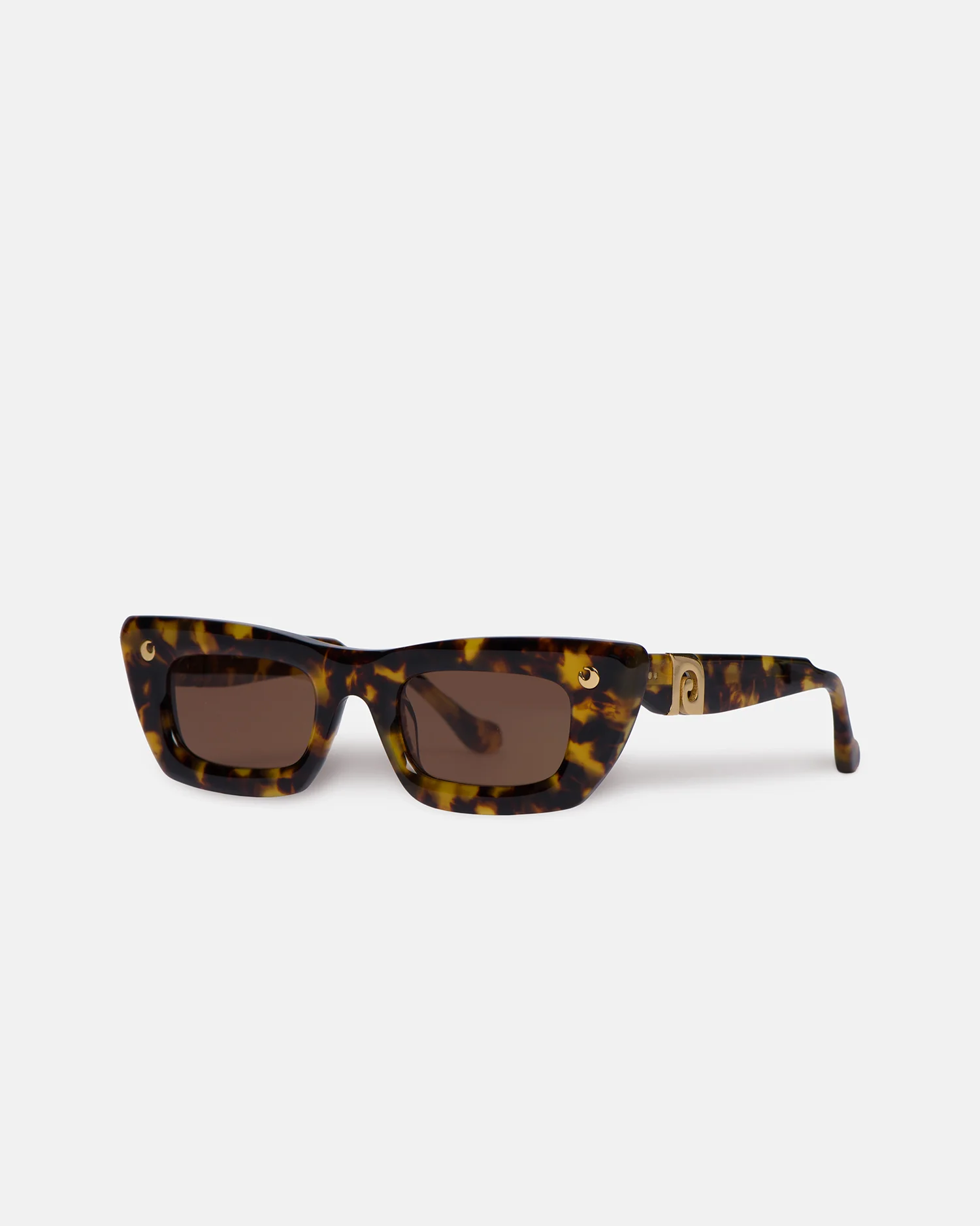 Londyn - Bioplastic sunglasses - Dark Amber - Image 2