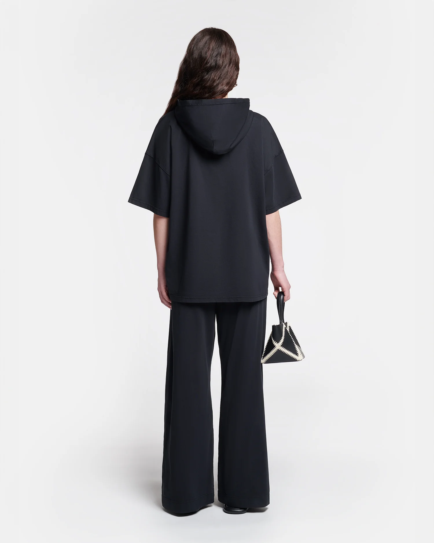 Kacper - Hooded t-shirt - Black - Image 5