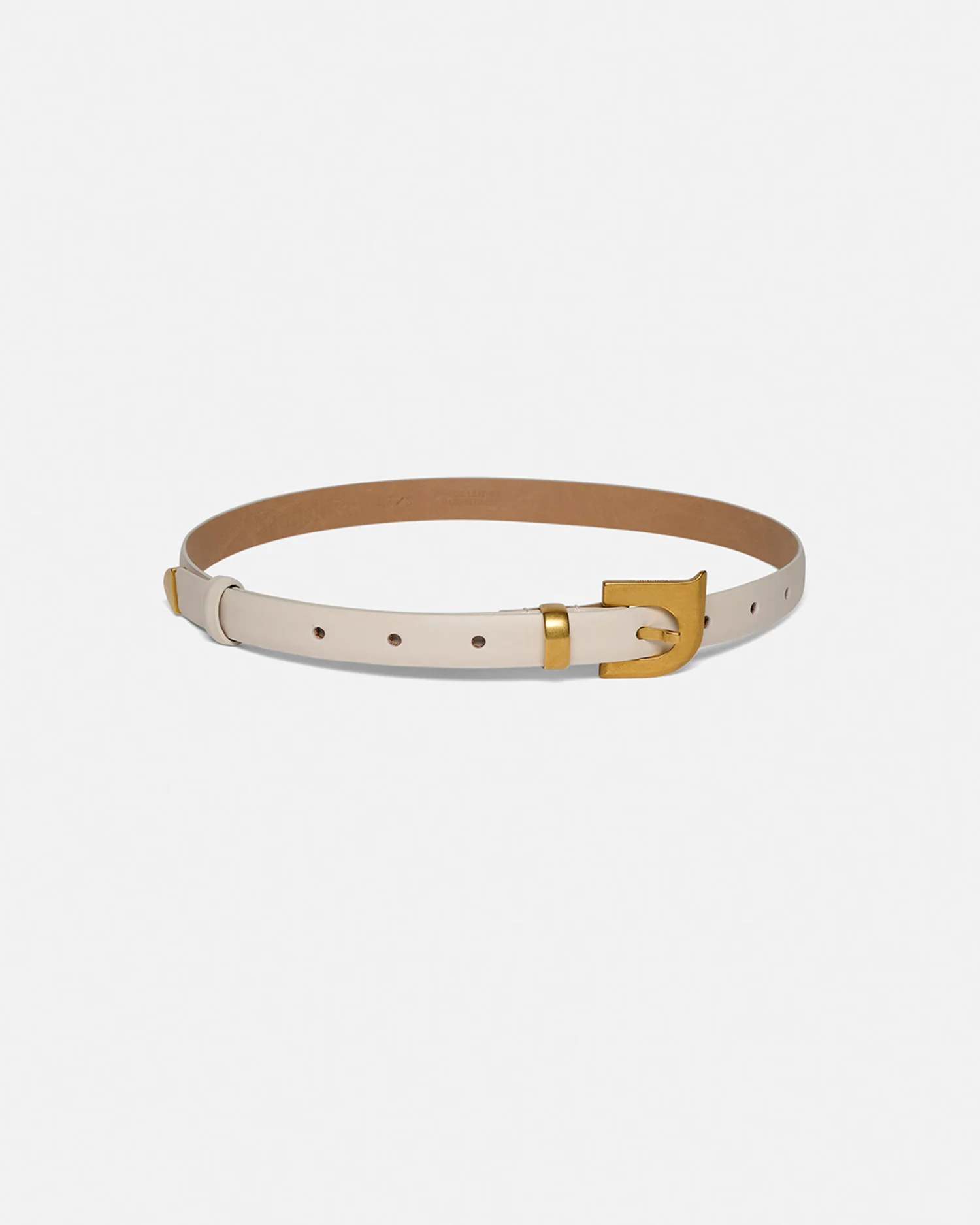 Darbie - Monogram belt - Off White