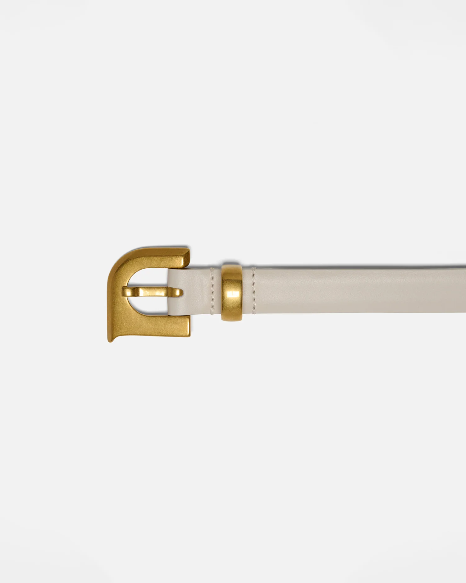 Darbie - Monogram belt - Off White - Image 2