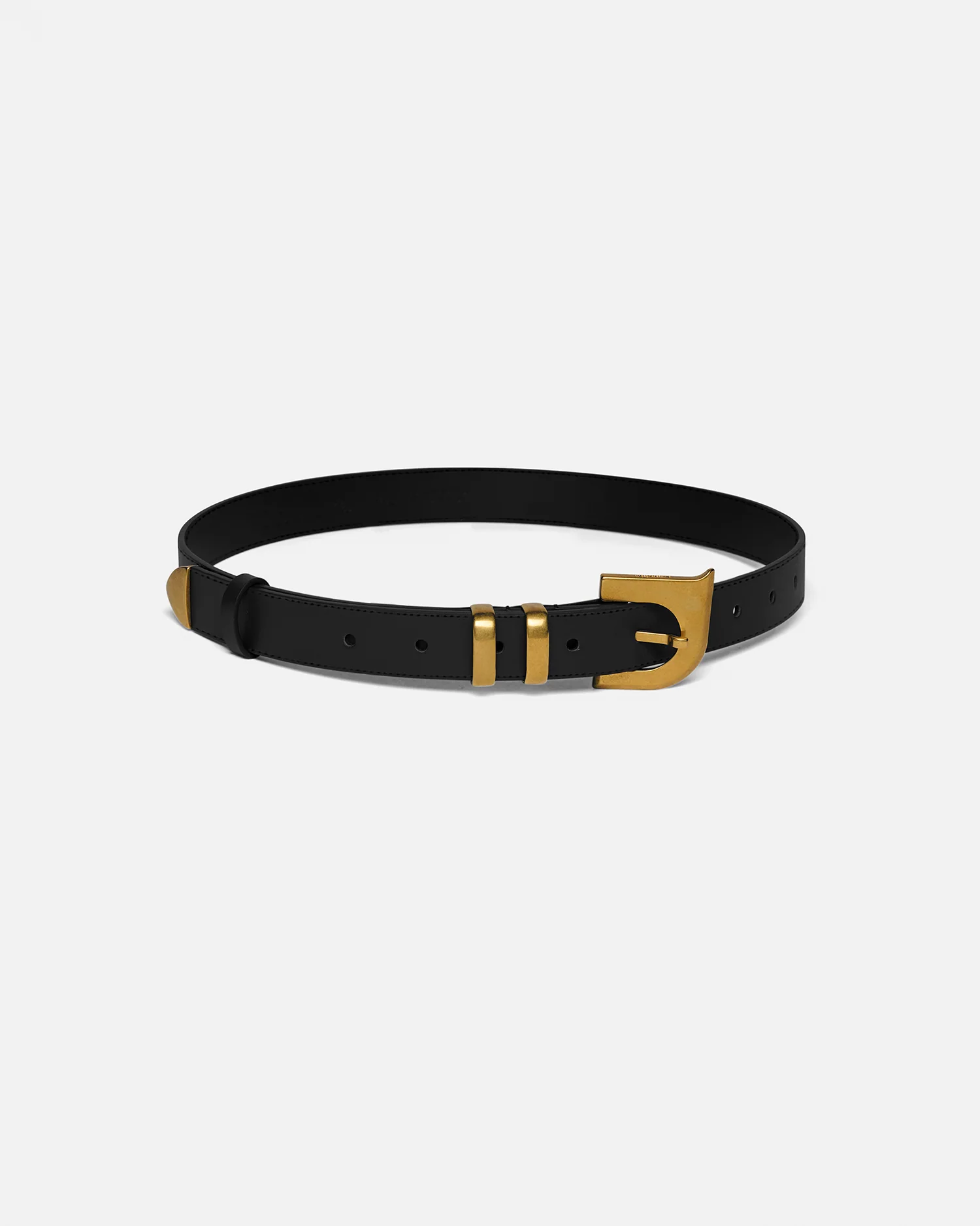 Ryker - Monogram belt - Black