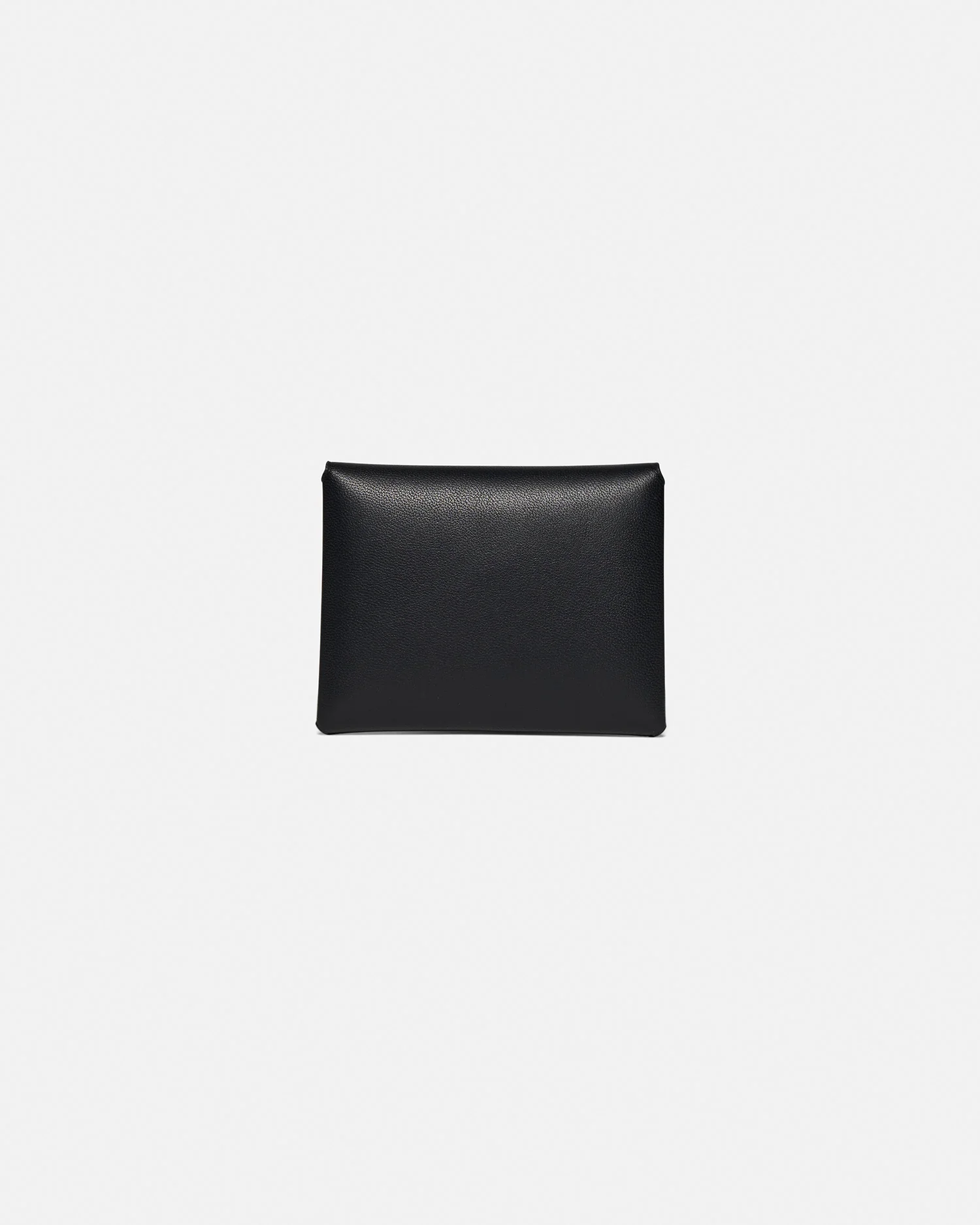 Folded - Leather cardholder - Black/Moonbeam - Image 4