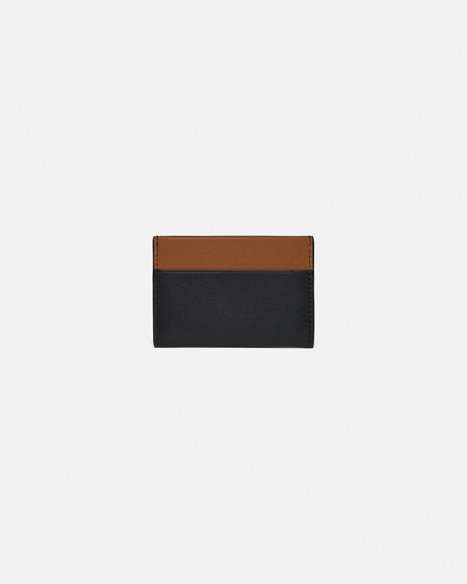 Origami - Leather cardholder - Black/Tan/Moonbeam - Image 3