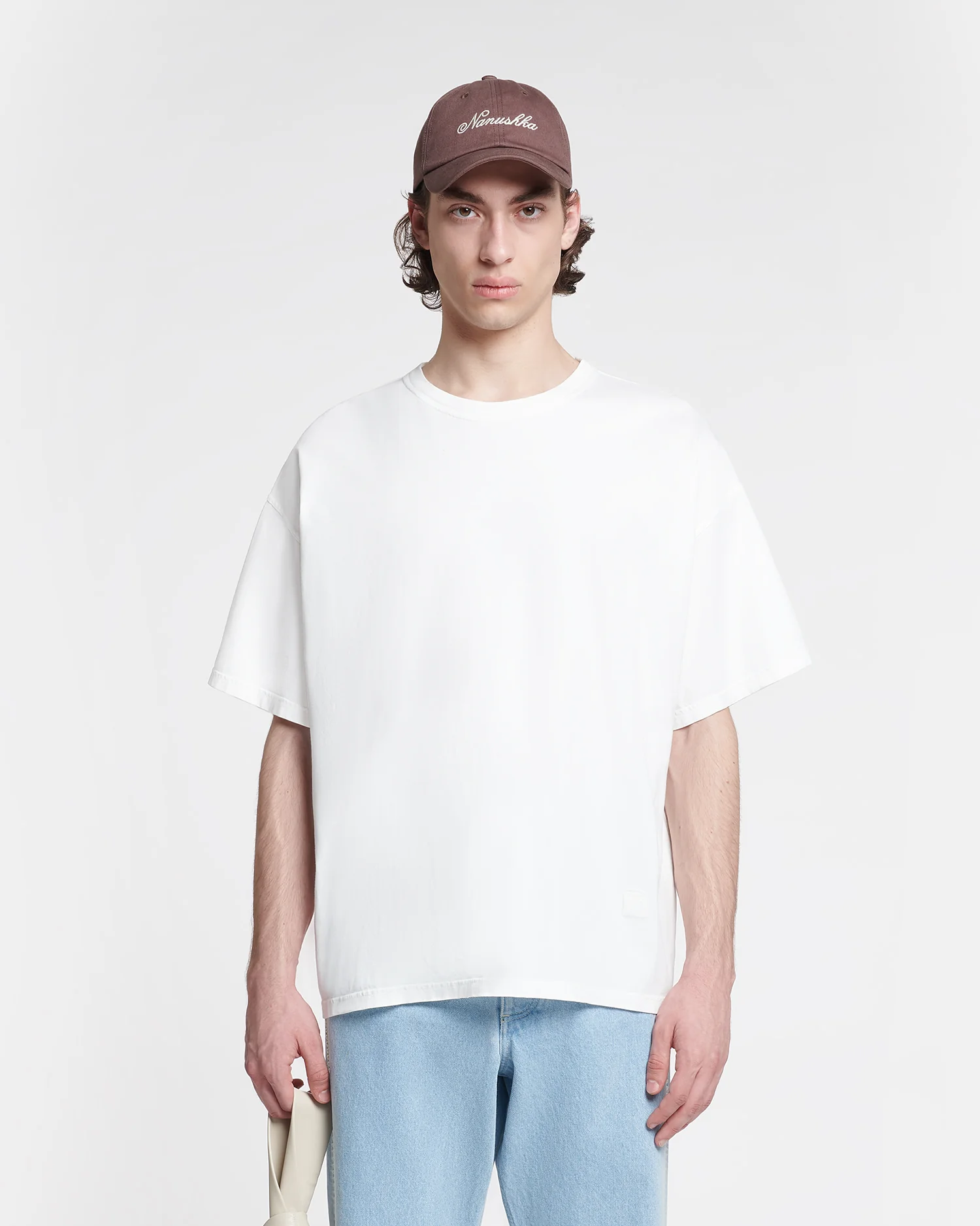 Wren - Embroidered T-shirt - Off White - Image 4