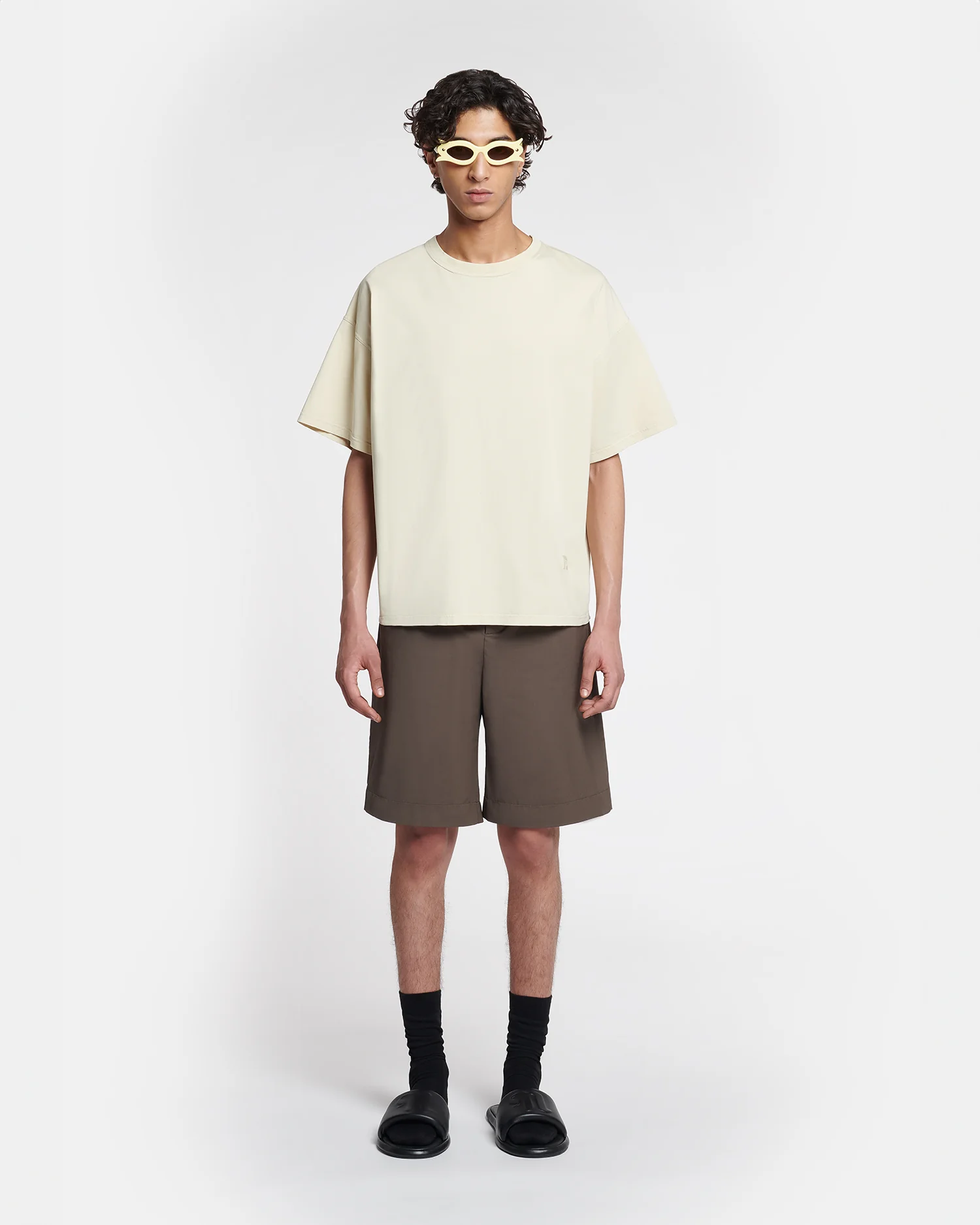 Wren - Embroidered T-shirt - Shell - Image 3