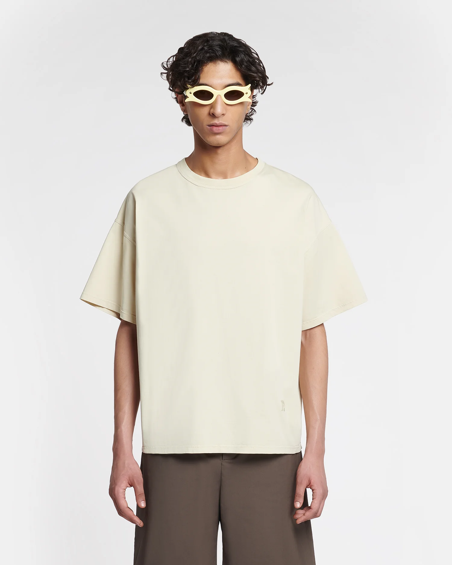 Wren - Embroidered T-shirt - Shell - Image 5