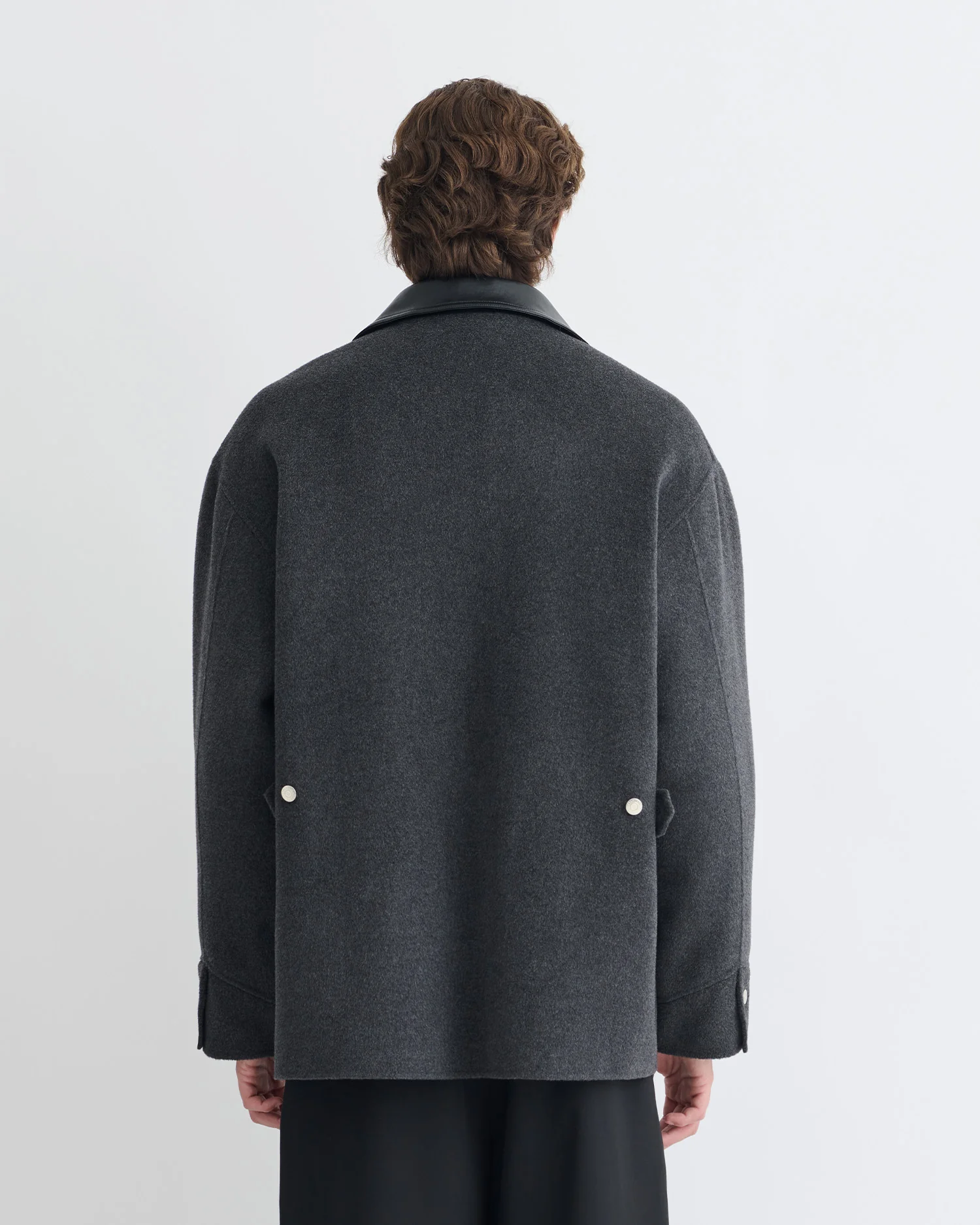 Camilo - Jacket - Grey Melange - Image 3