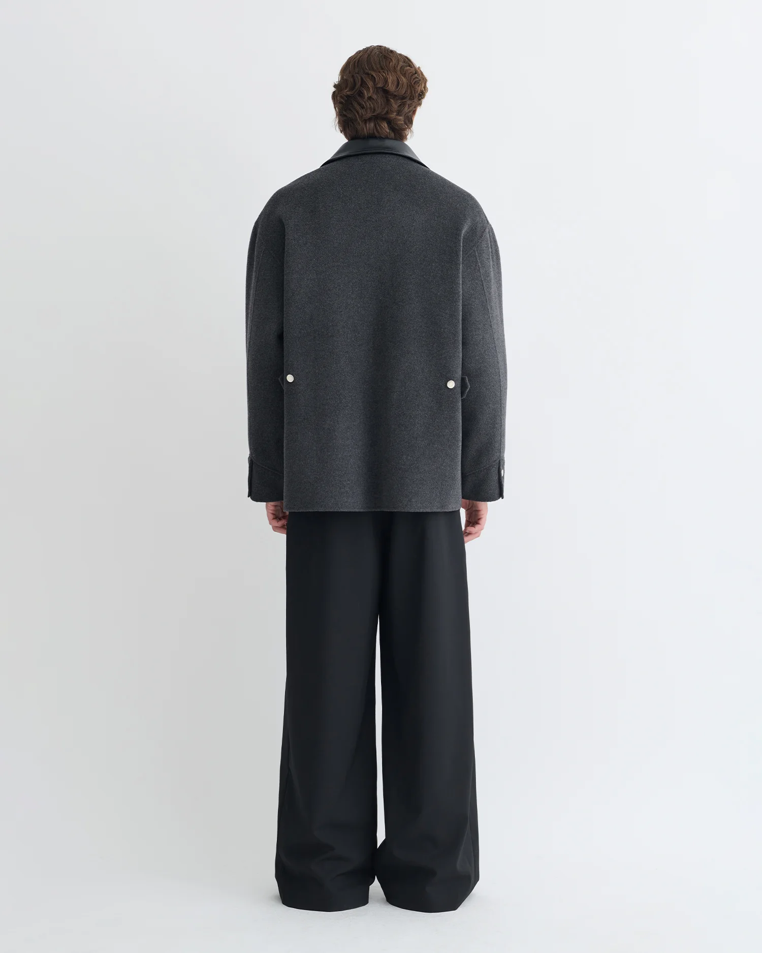 Camilo - Jacket - Grey Melange - Image 5