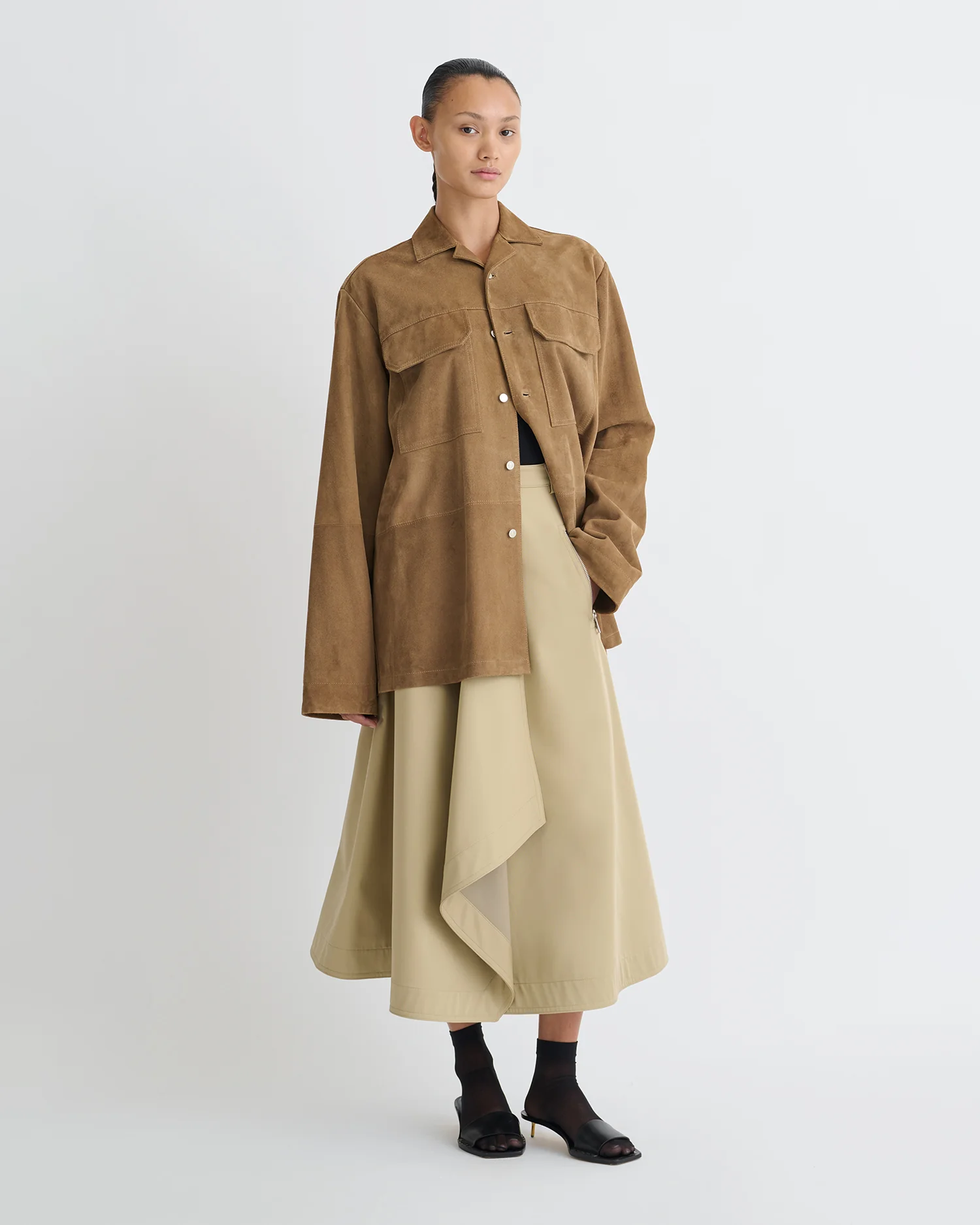 Kohar - Suede jacket - Brown - Image 2