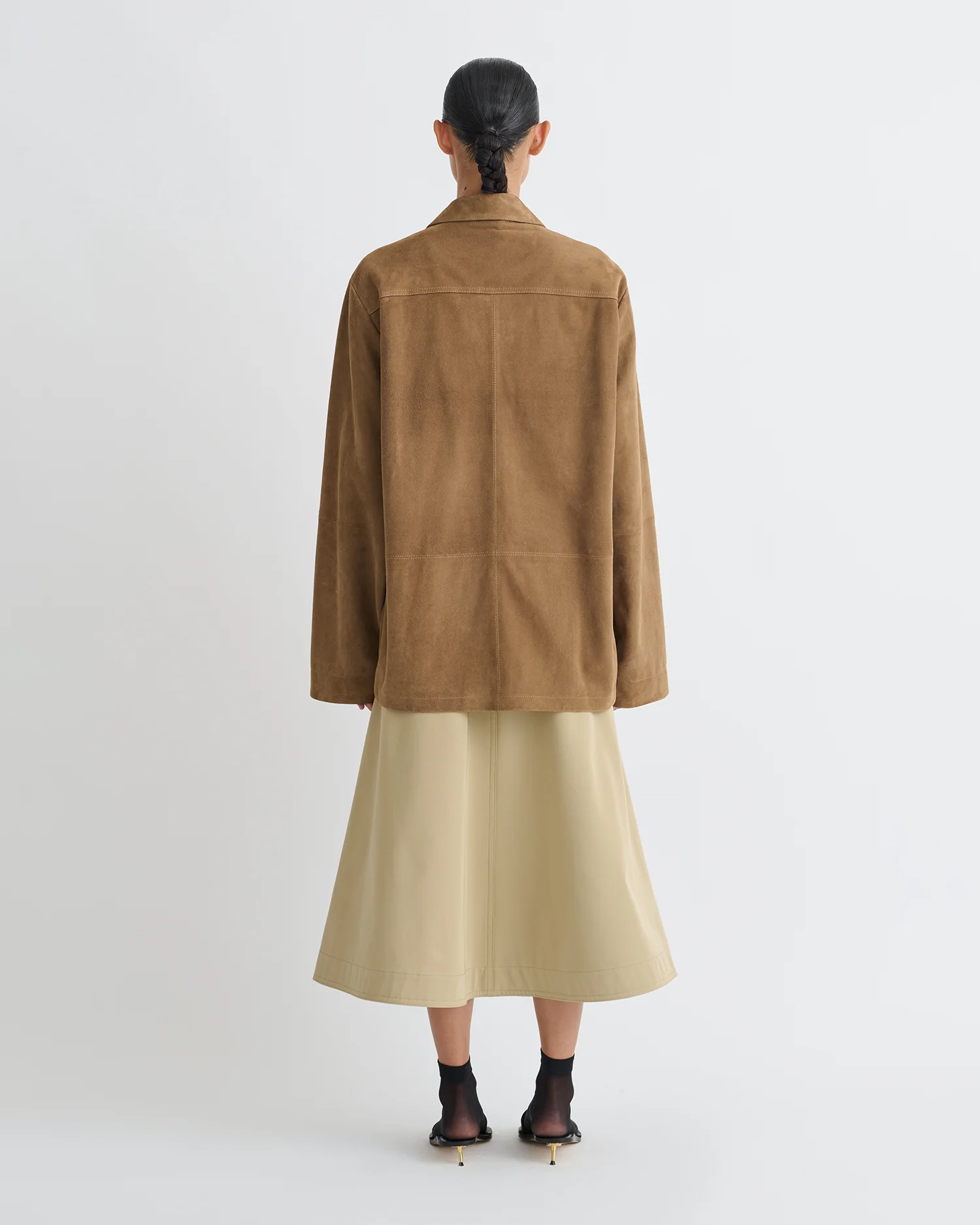Kohar - Suede jacket - Brown - Image 3