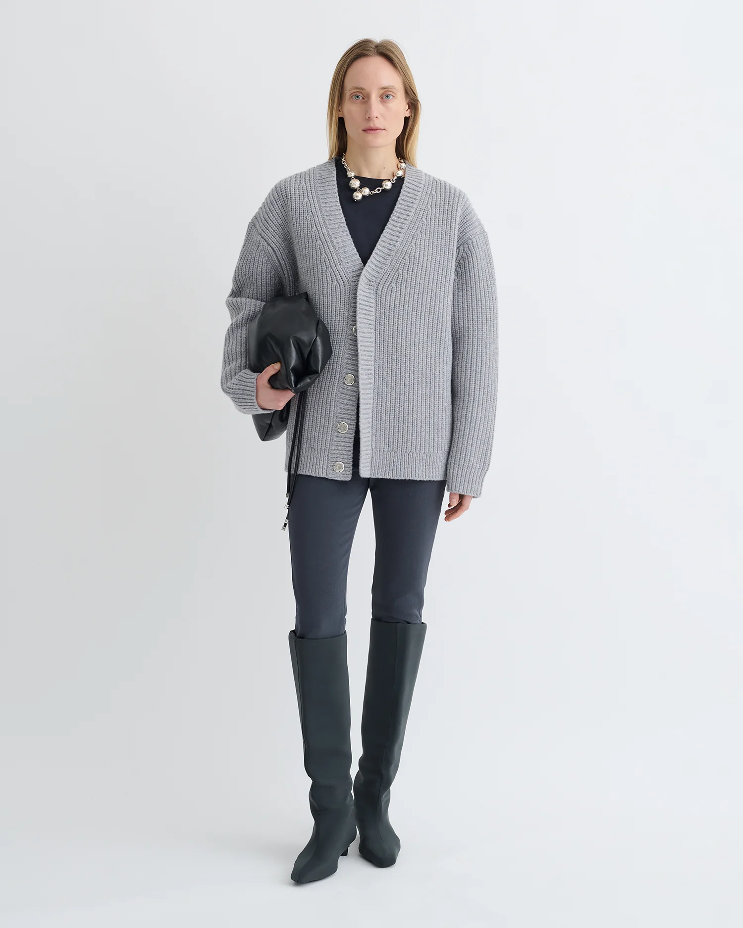 Varten - Cardigan - Light Grey - Image 4