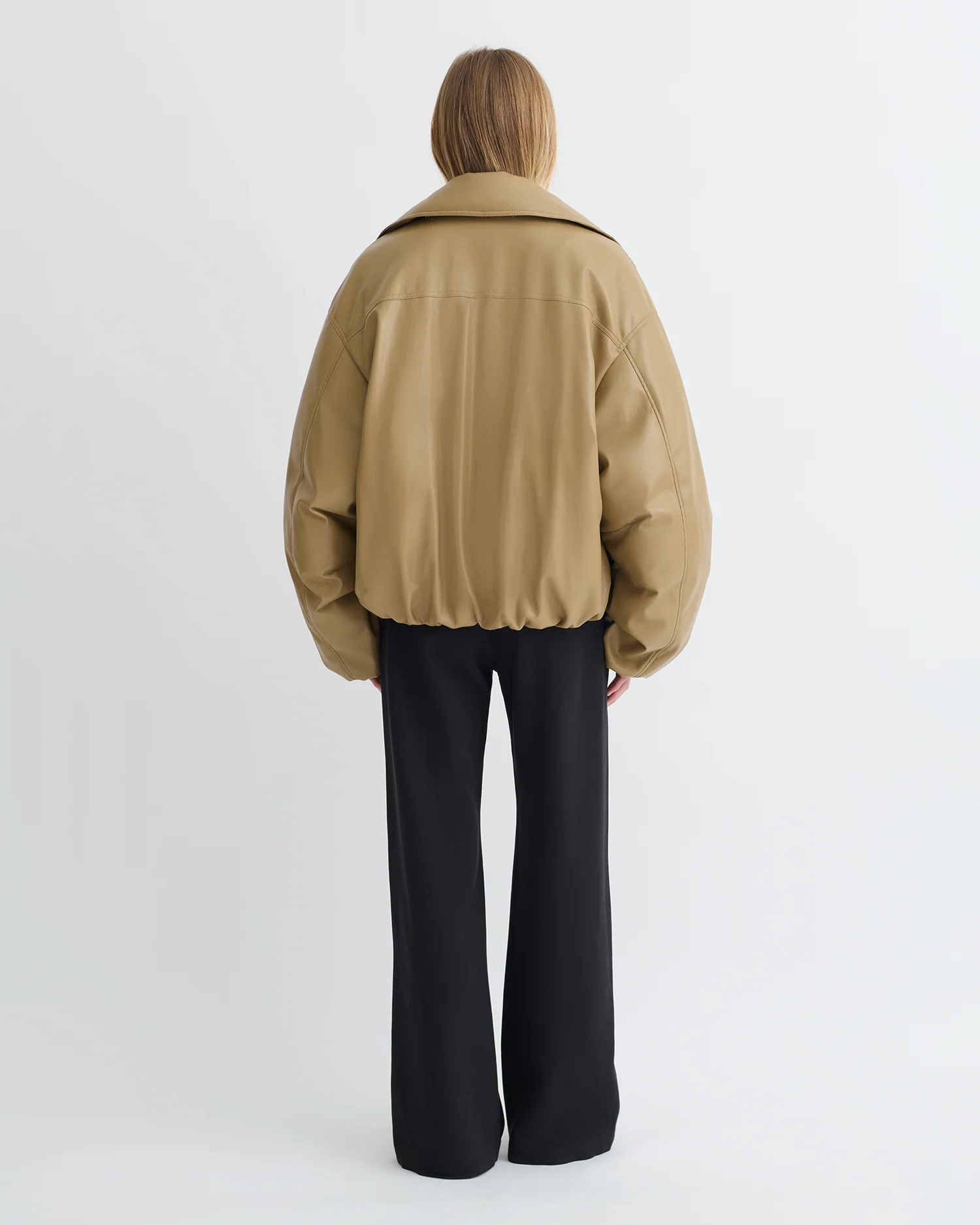 Asger - Padded Okobor™ jacket - Muted Khaki - Image 6