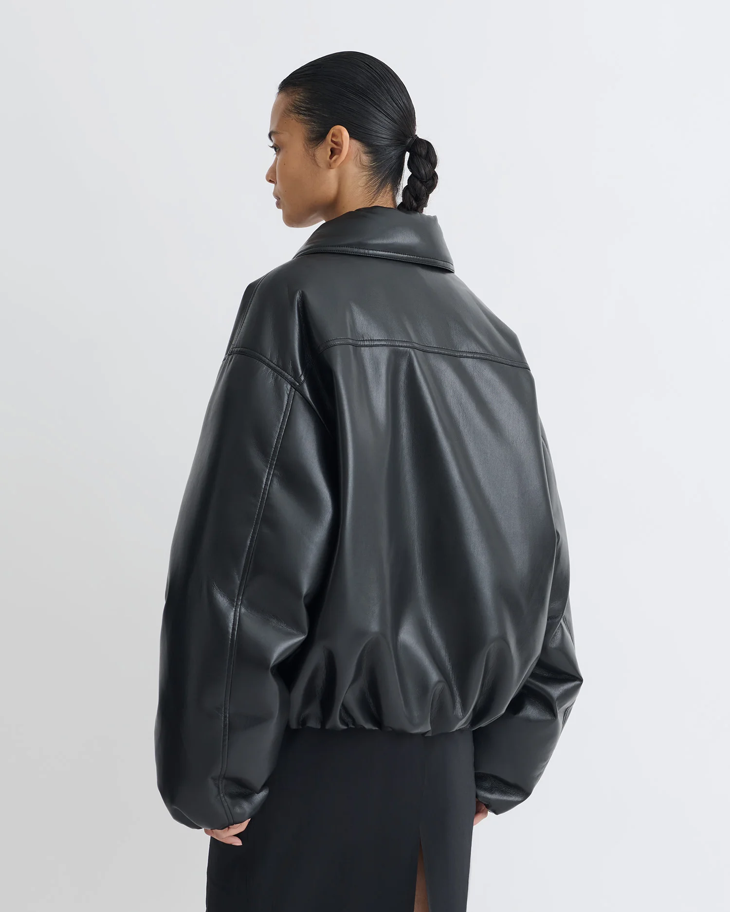 Asger - Padded Okobor™ jacket - Black - Image 4