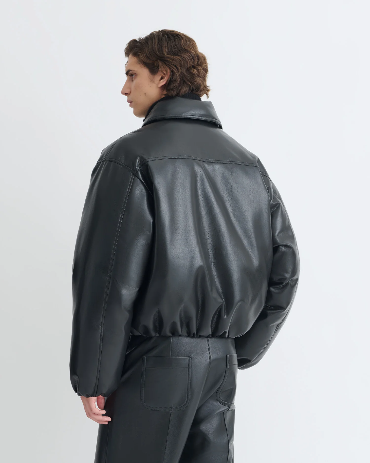 Asger - Padded Okobor™ jacket - Black - Image 5